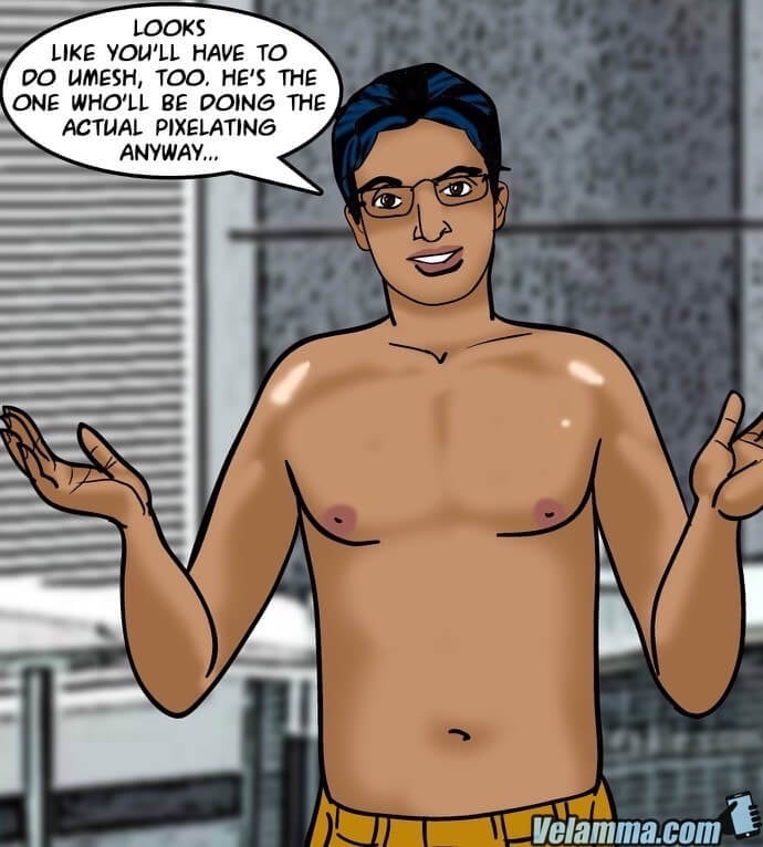 Velamma 69 – Peek-A-Boo, I See You! – Chapter 1 – page 154