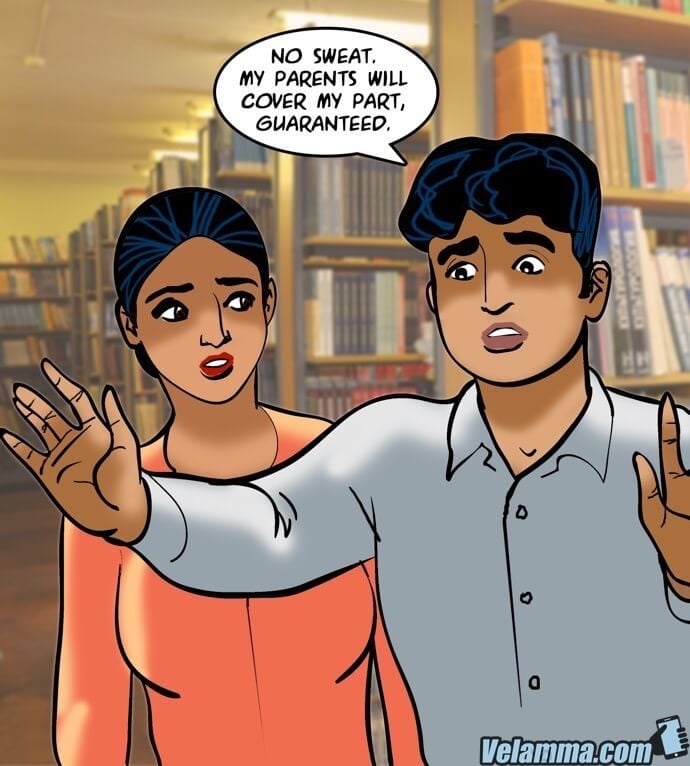 Velamma 70 – Peek-A-Boo, I See You! – Chapter 1 – page 39