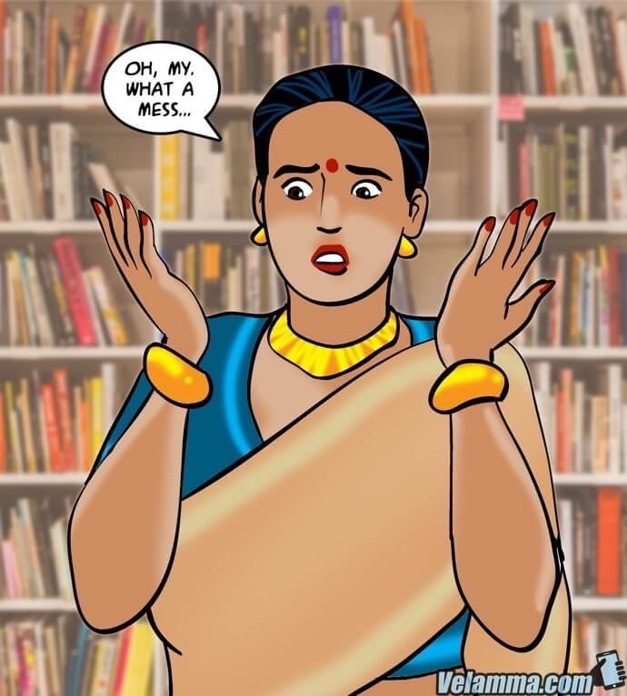 Velamma 70 – Peek-A-Boo, I See You! – Chapter 1 – page 50
