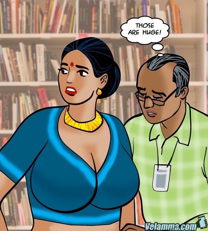 Velamma 70 – Peek-A-Boo, I See You! – Chapter 1 – page 74