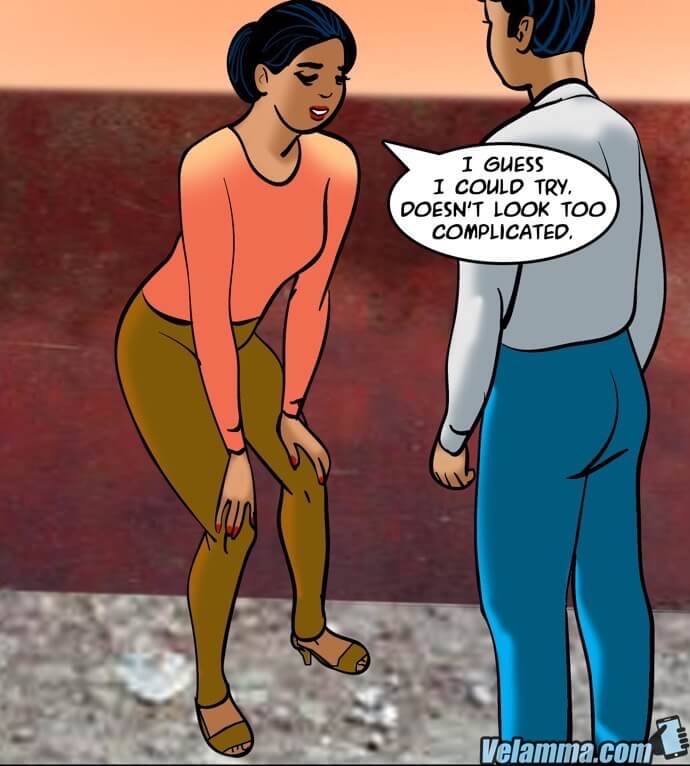 Velamma 70 – Peek-A-Boo, I See You! – Chapter 1 – page 122
