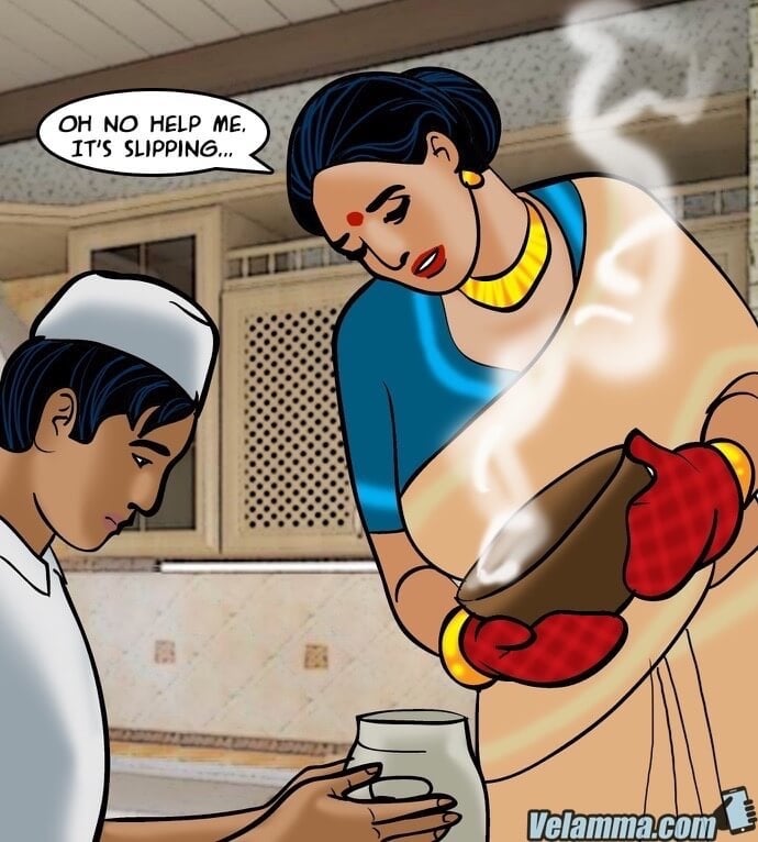 Velamma 72 – The Naughty Naukar – Chapter 1 – page 45