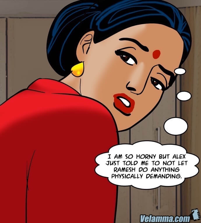 Velamma 72 – The Naughty Naukar – Chapter 1 – page 54