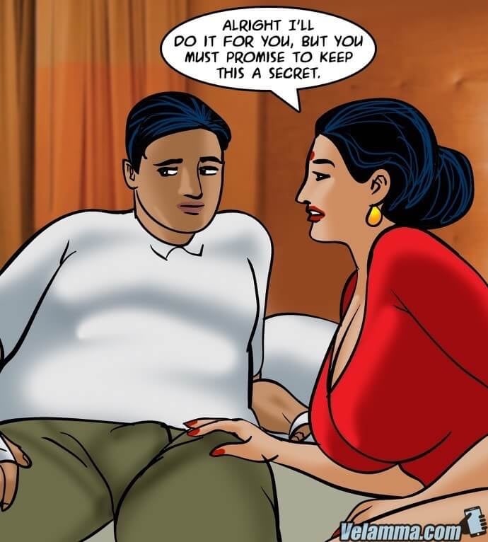 Velamma 72 – The Naughty Naukar – Chapter 1 – page 87