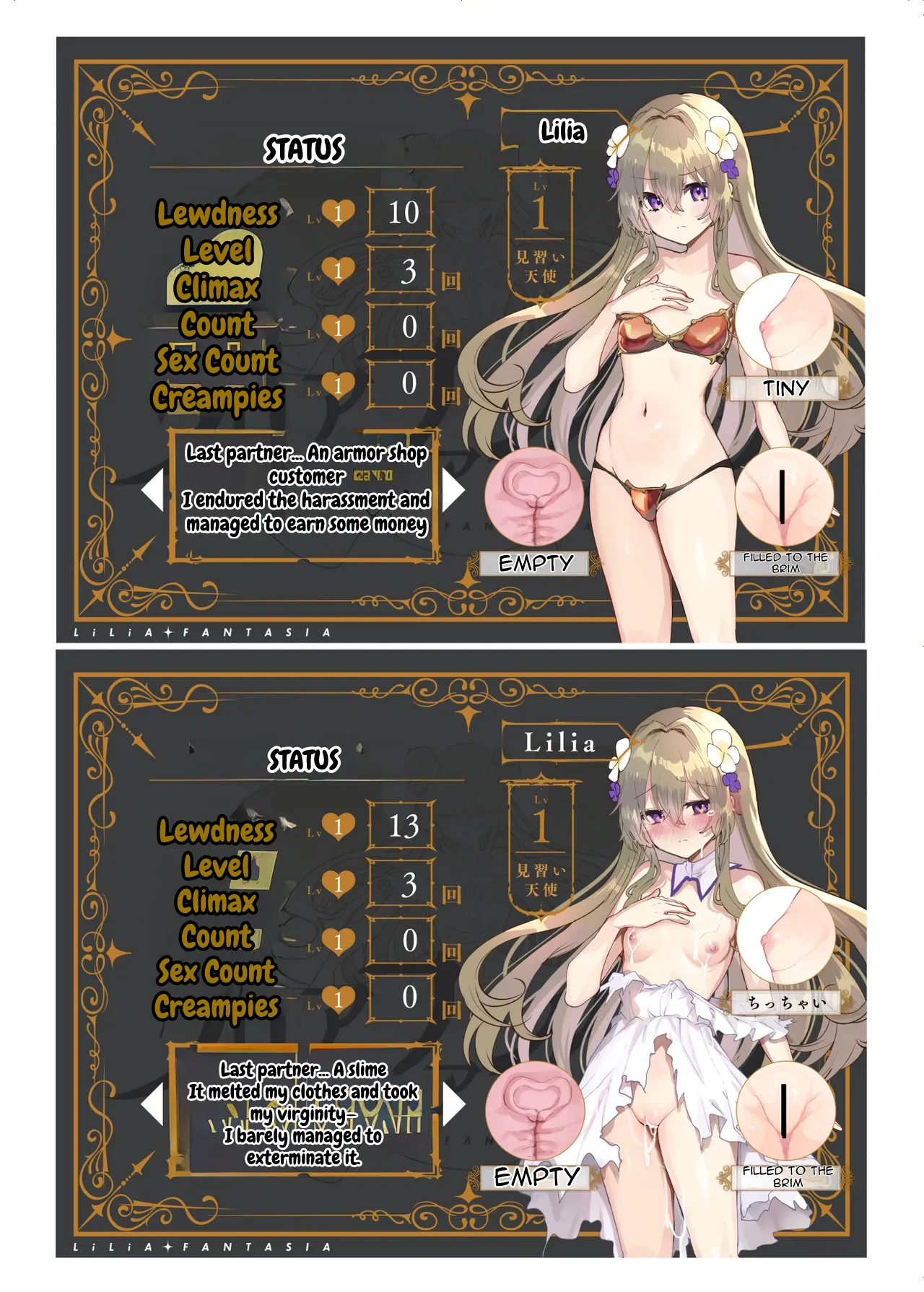 Ero RPG no Onna Shujinkou ni TS Tensei Shitara… ~Machi Ero Event & Haiboku Ecchi de Shojo Soushitsu~ – Chapter 1 – page 27
