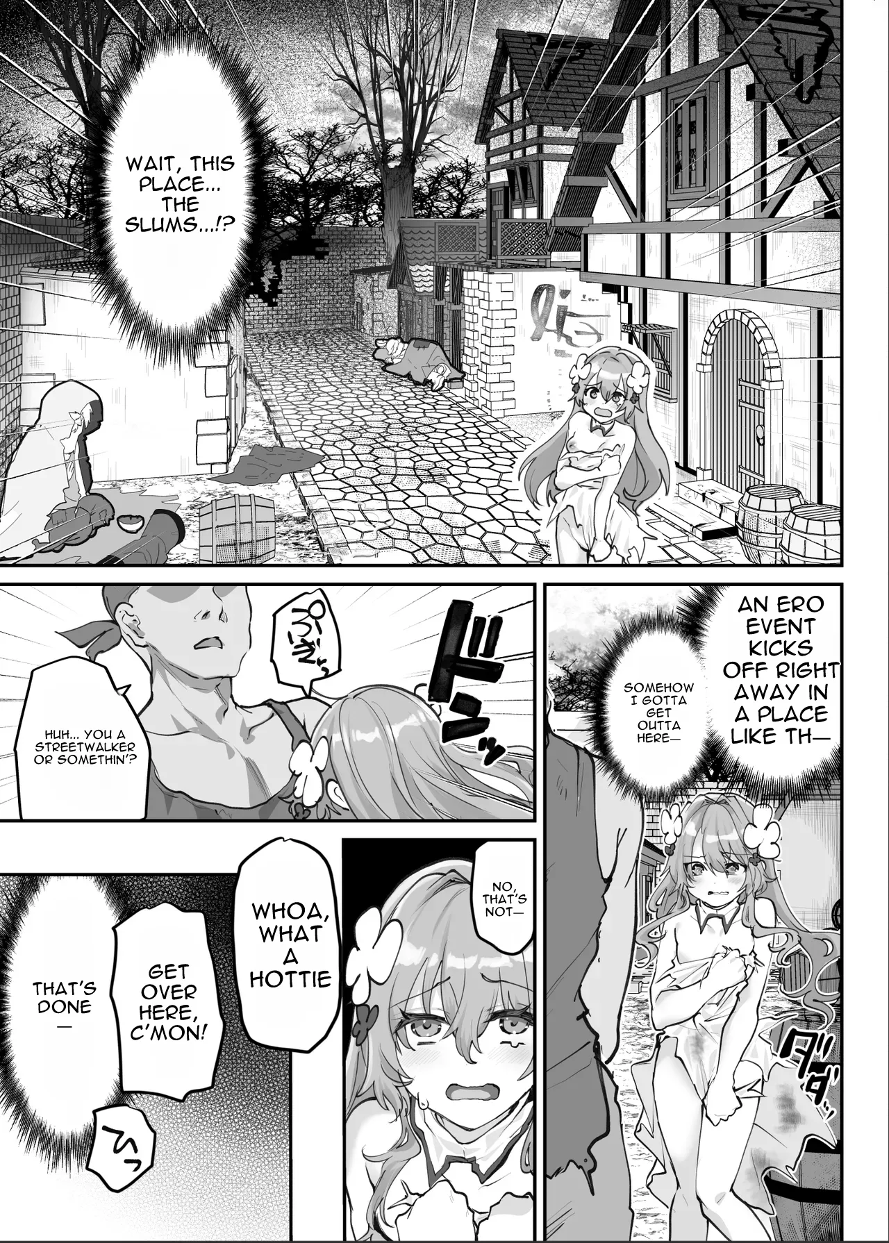 Ero RPG no Onna Shujinkou ni TS Tensei Shitara… ~Machi Ero Event & Haiboku Ecchi de Shojo Soushitsu~ – Chapter 1 – page 42