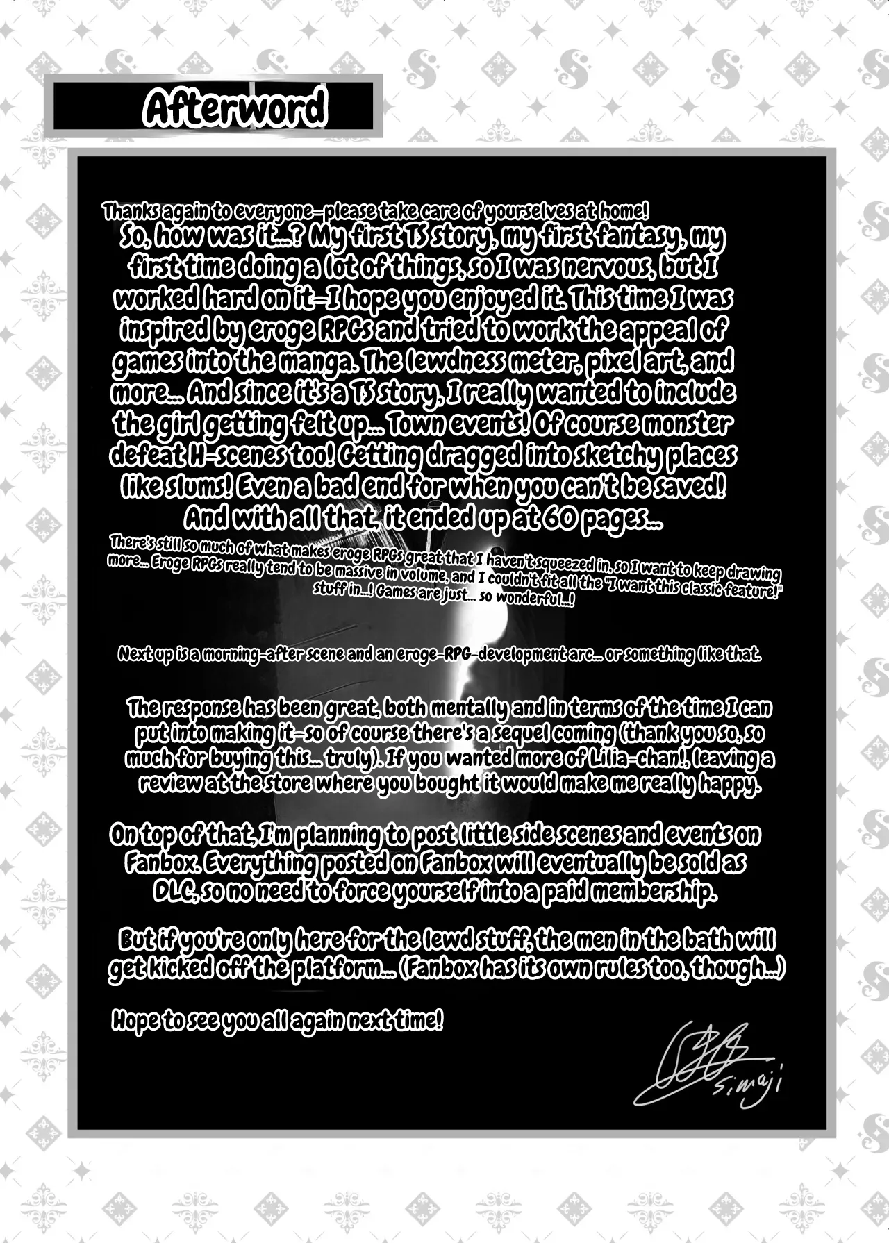 Ero RPG no Onna Shujinkou ni TS Tensei Shitara… ~Machi Ero Event & Haiboku Ecchi de Shojo Soushitsu~ – Chapter 1 – page 65