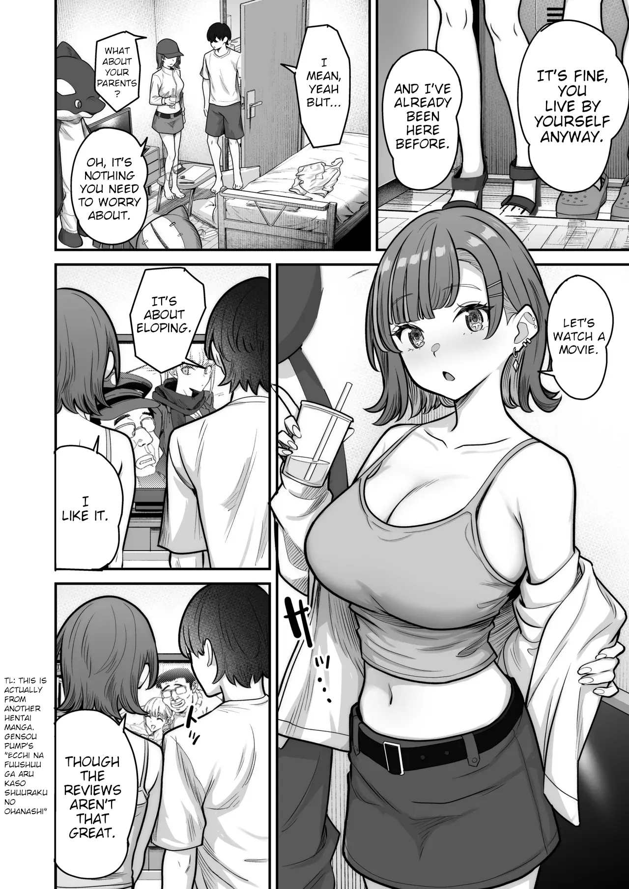 Mukishitsu Gal to Ama Ama na Renai + Omake| My Sweet Romance with an Emotionless Gal + Bonus – Chapter 1 – page 24