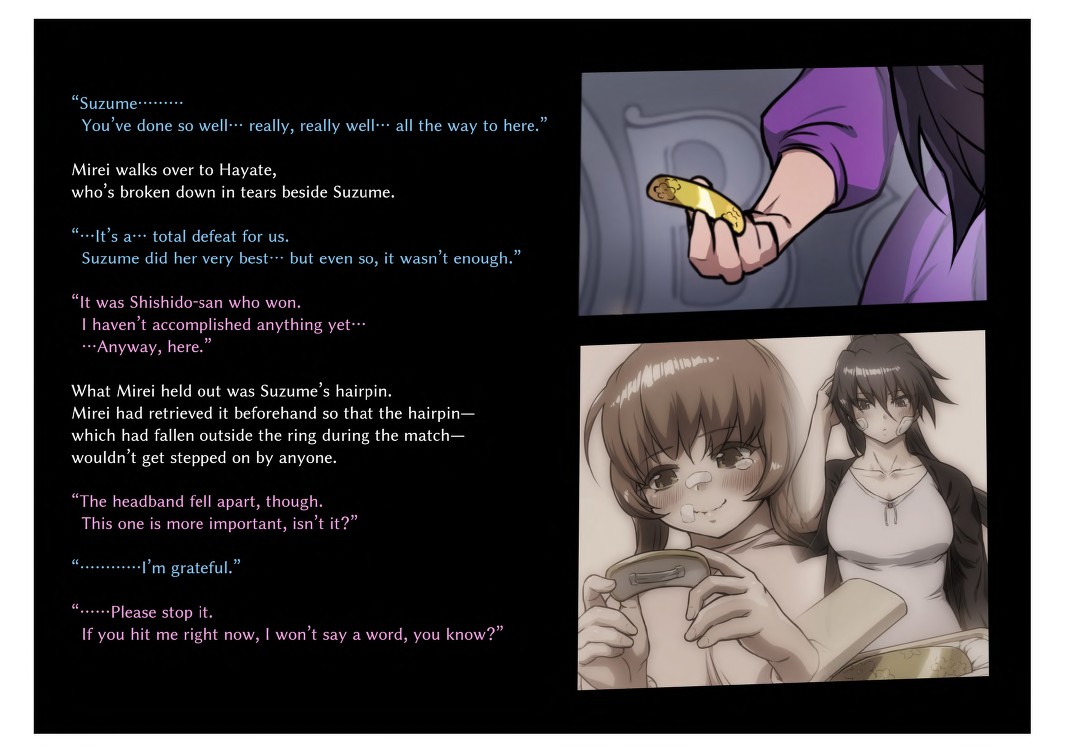 Honeybee and Wasp SHOWDOWN IF Ending — preview page 8
