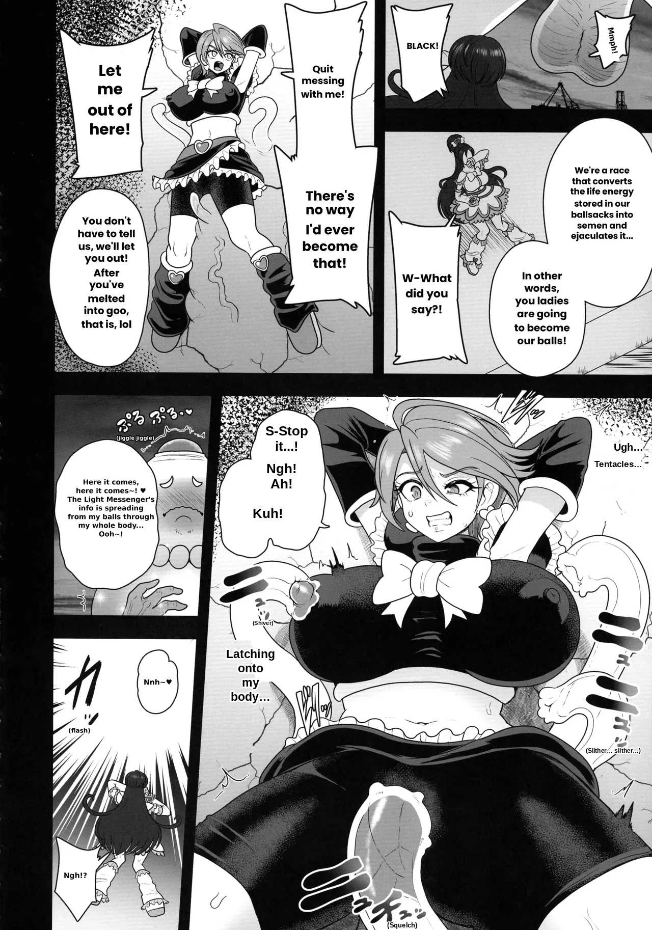 Uchuu Fuuraibou Marashikosu Kyoudai Raishuu! | The Space Vagabond Marashikosu Brothers Attack! — preview page 8