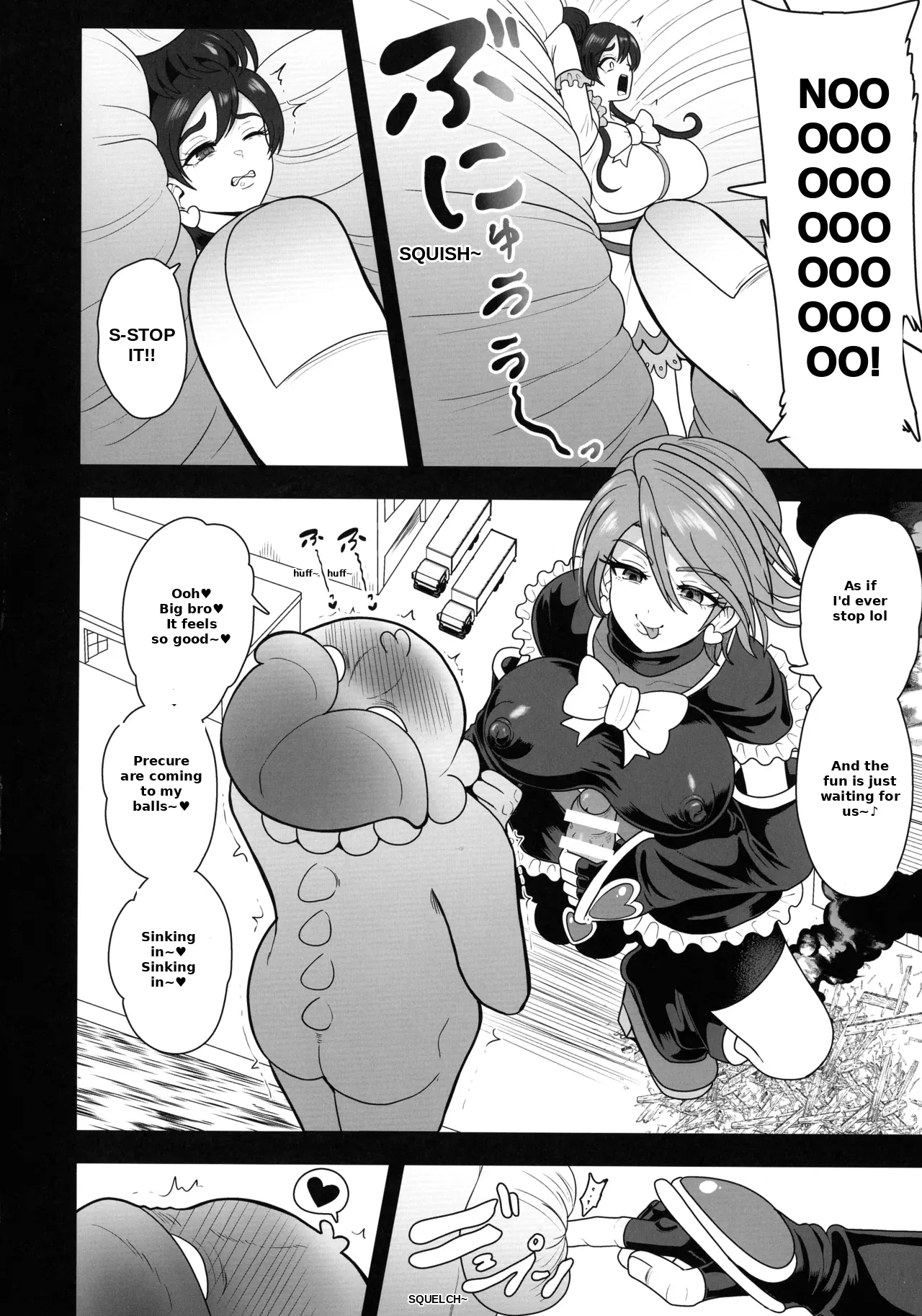 Uchuu Fuuraibou Marashikosu Kyoudai Raishuu! | The Space Vagabond Marashikosu Brothers Attack! — preview page 10