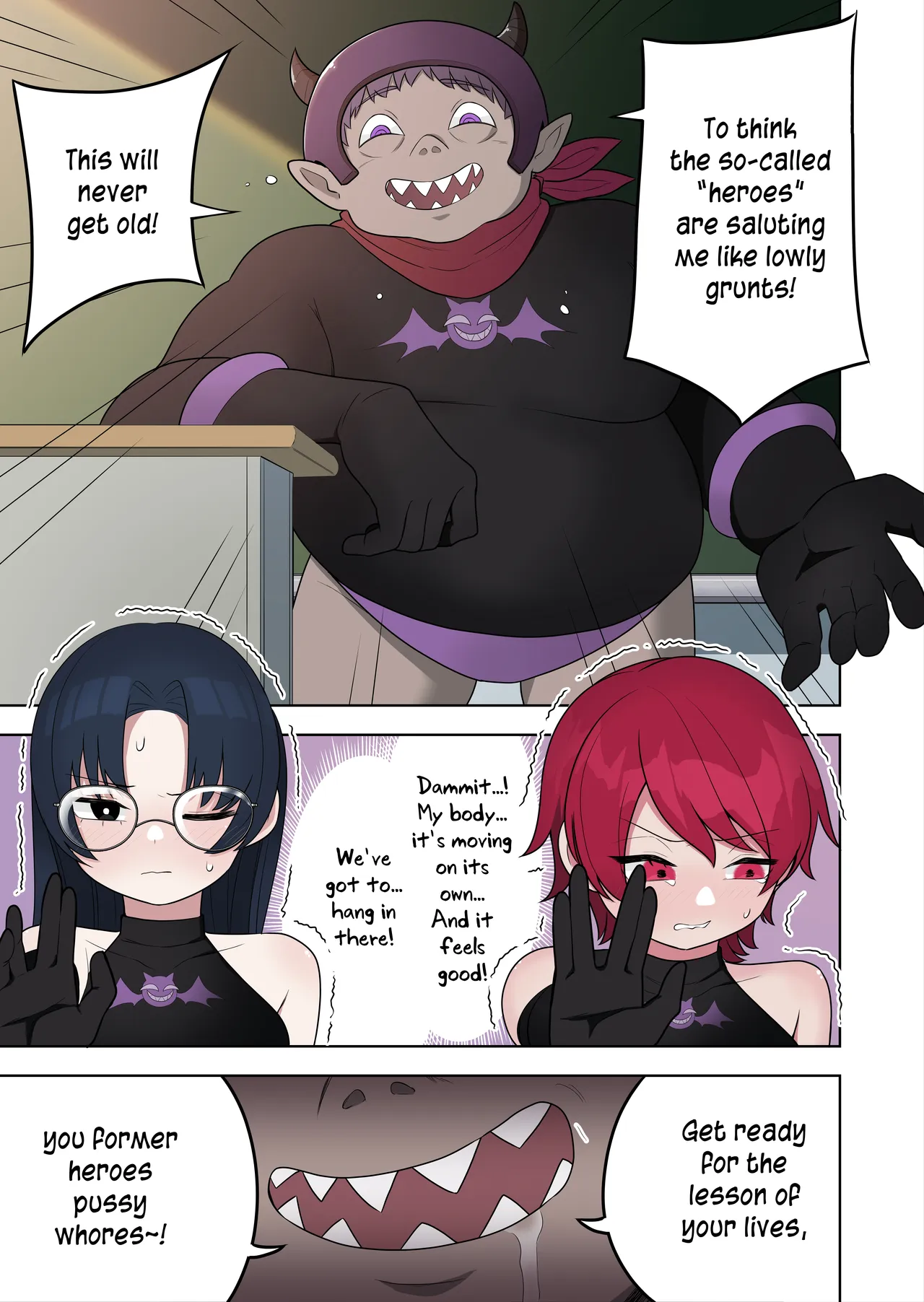 Bugi Bugi Zako Mesu Kyouiku ~Kasou Sekai de TS Sentouin-ka Choukyou~ — preview page 3
