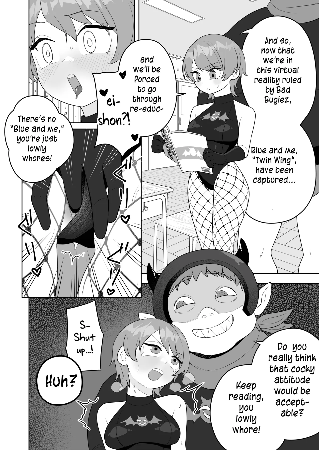Bugi Bugi Zako Mesu Kyouiku ~Kasou Sekai de TS Sentouin-ka Choukyou~ — preview page 8