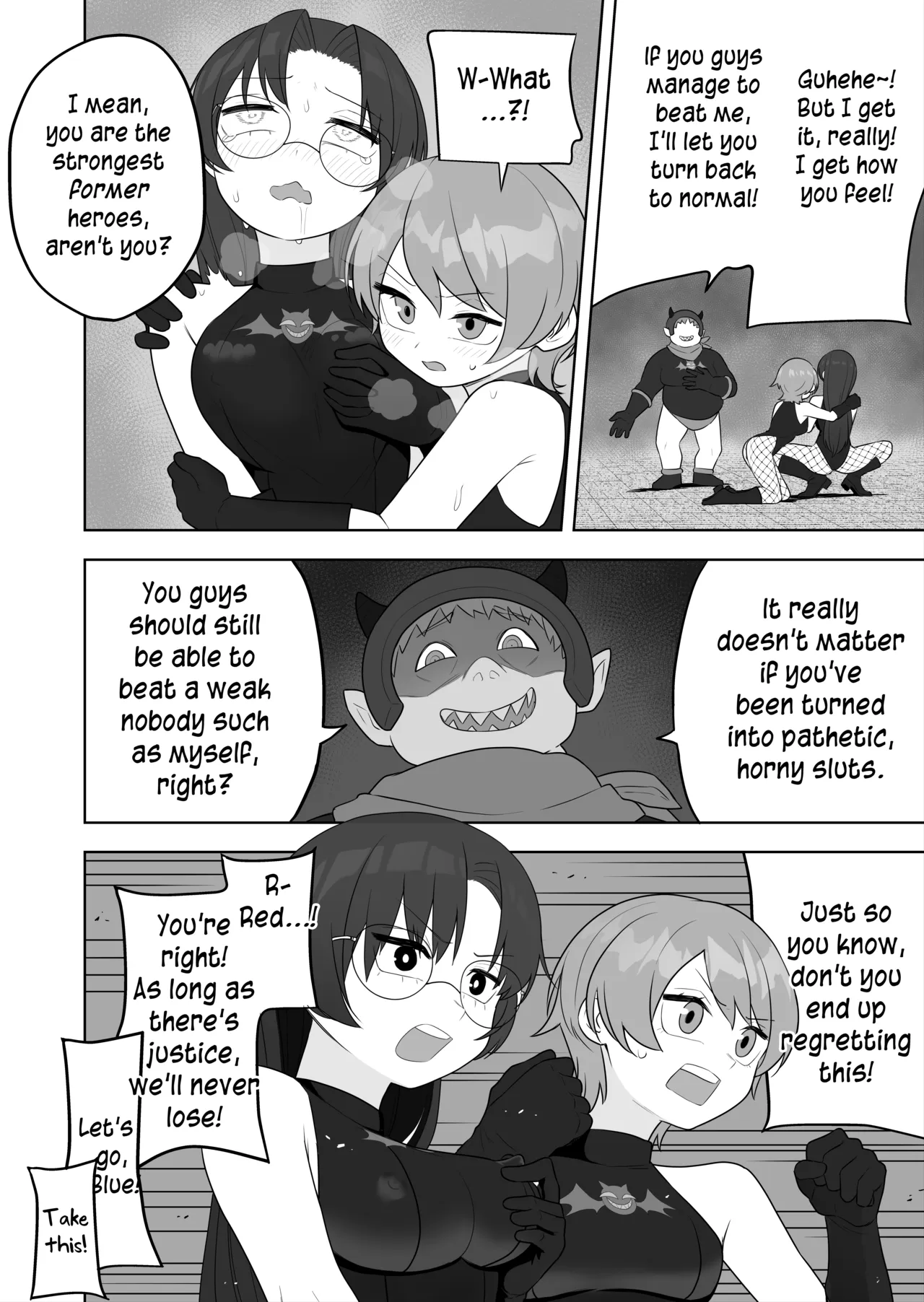 Bugi Bugi Zako Mesu Kyouiku ~Kasou Sekai de TS Sentouin-ka Choukyou~ – Chapter 1 – page 22