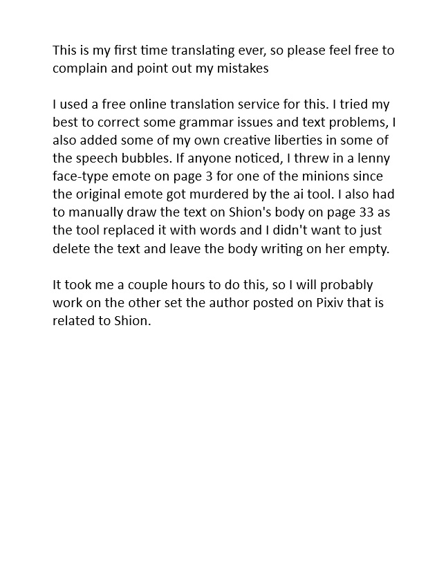Overwatch: The Wretched Remains of Shion – Chapter 1 – page 36