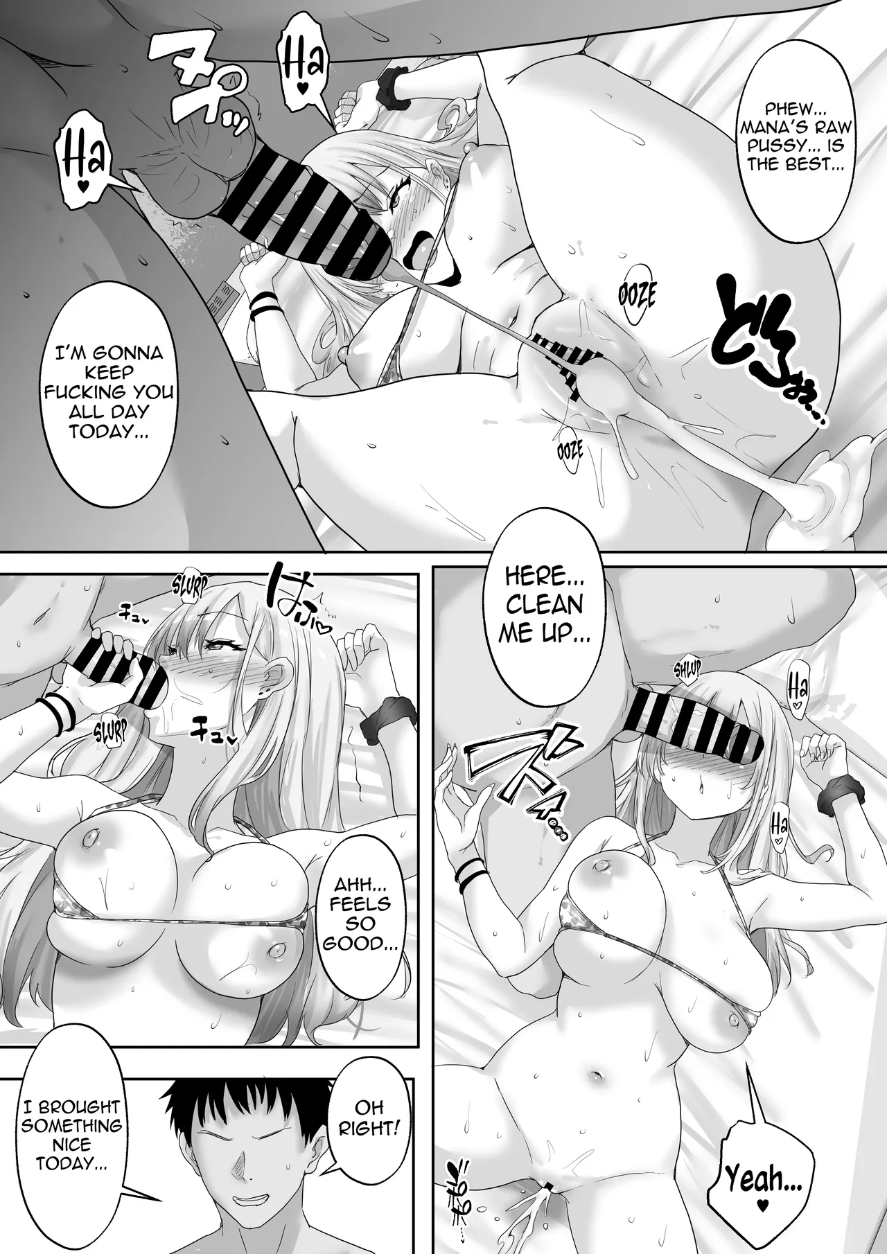 Matching Joshi Kousei no Ecchi na Seiikuki 2 Jishin Manman no Gal Joshi Kousei “Mana”, Ai to Seieki de Mitashite, Hatsujou Mesu e to Otosu made~ | Matching Schoolgirls Naughty Sex Education Diary 2 Confident Gyaru Schoolgirl Mana is filled with love and semen until she turns into a horny female – Chapter 1 – page 44