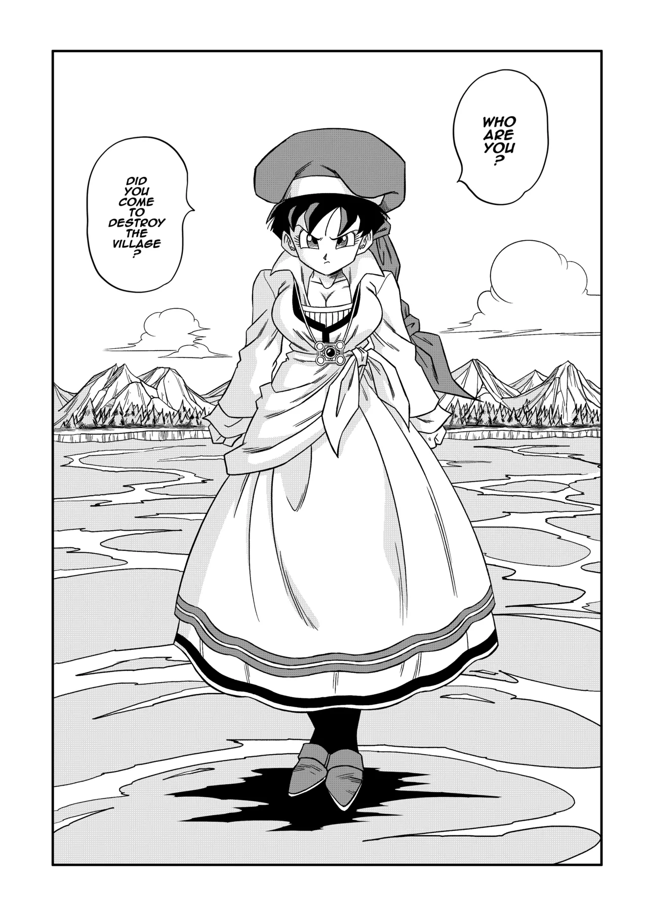 The Sacrifice of Natade Village! Videl vs Broly! — preview page 3
