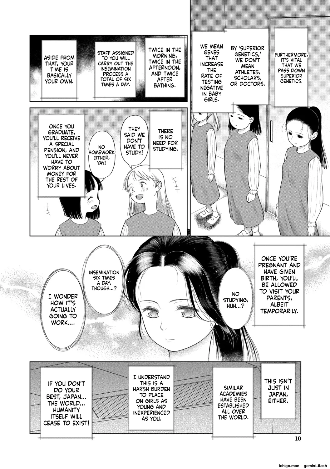 Shoujo shika Ninshin Dekinai Sekai | A WORLD WHERE ONLY YOUNG GIRLS CAN GET PREGNANT — preview page 11