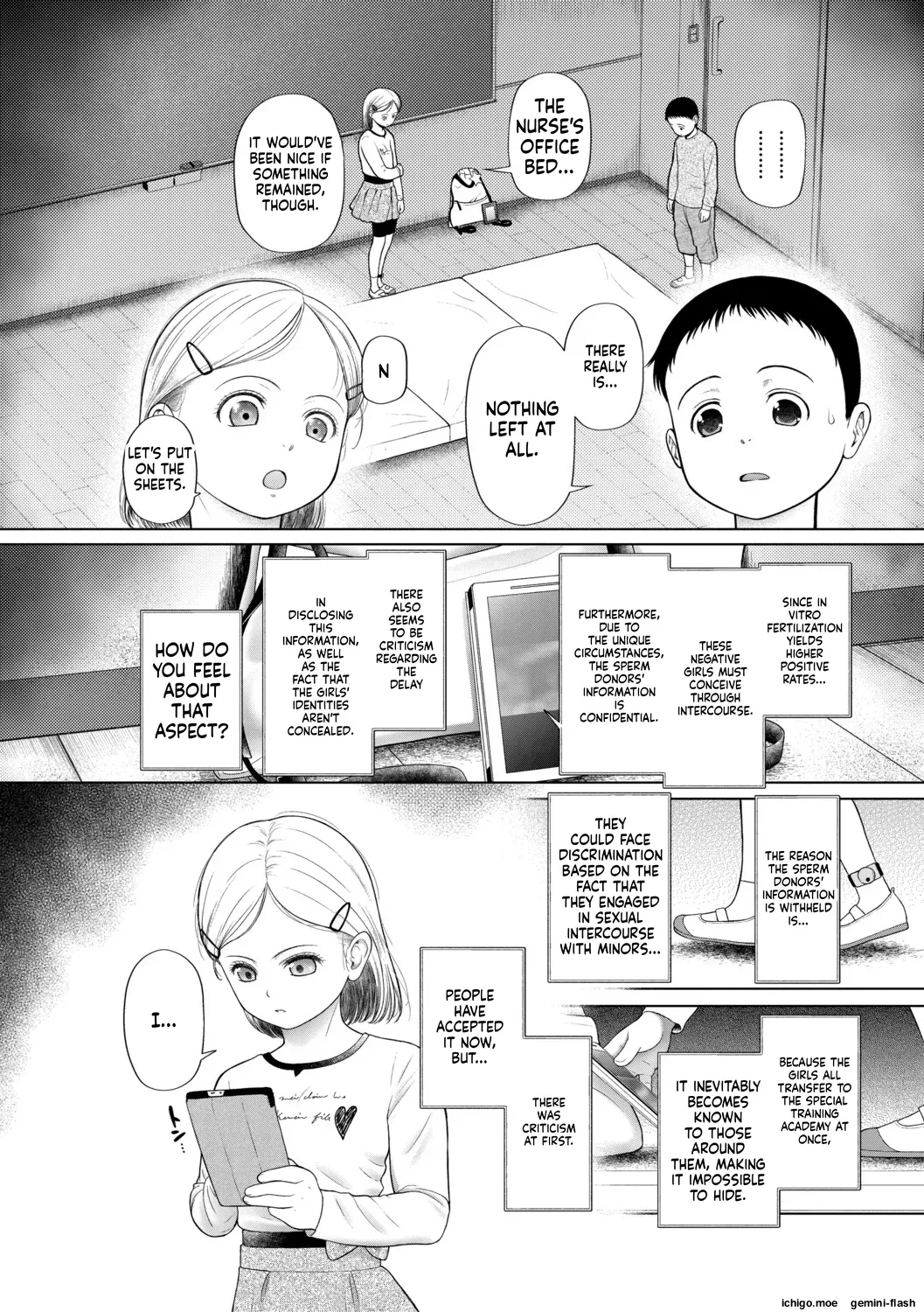 Shoujo shika Ninshin Dekinai Sekai | A WORLD WHERE ONLY YOUNG GIRLS CAN GET PREGNANT – Chapter 1 – page 57