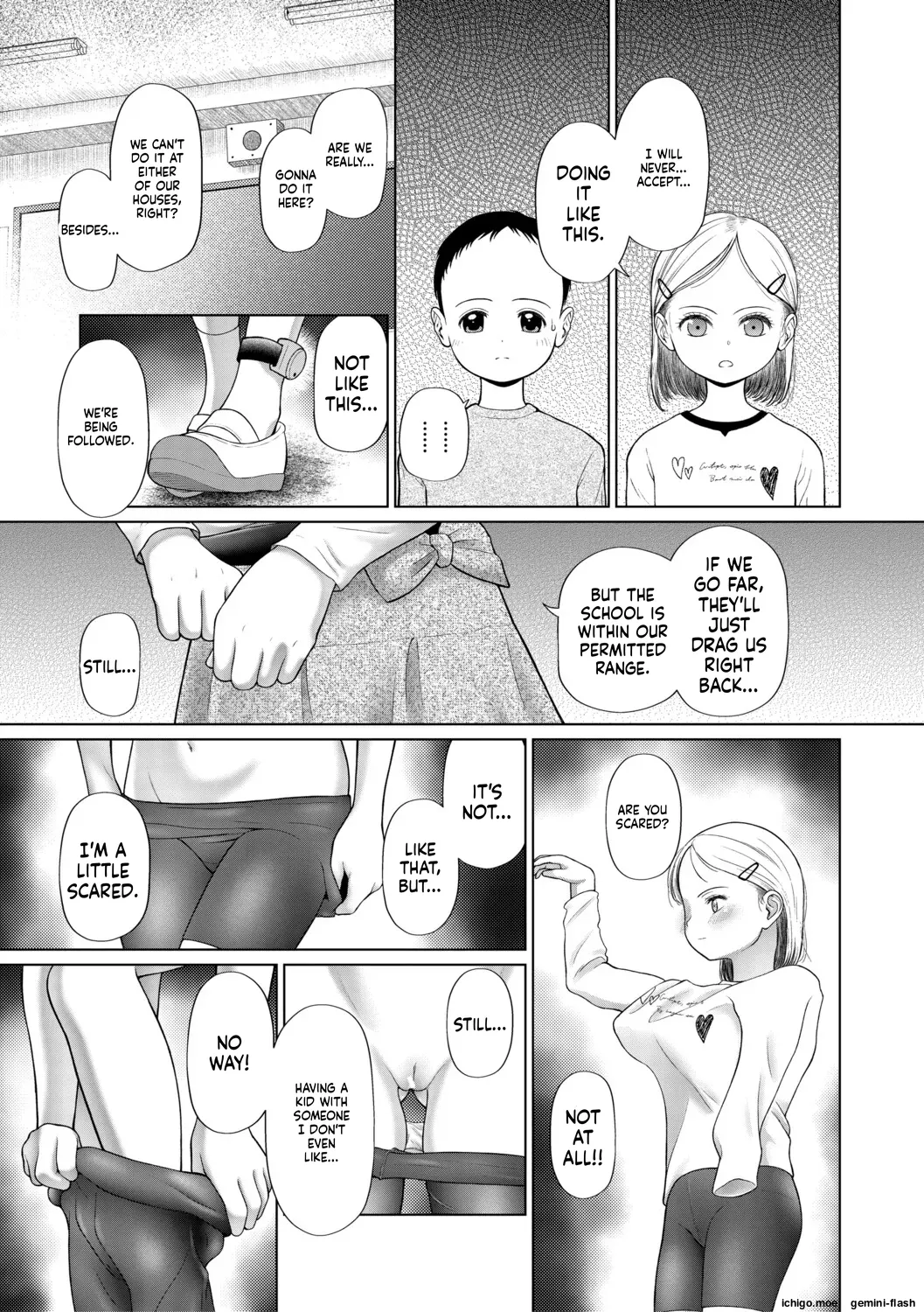 Shoujo shika Ninshin Dekinai Sekai | A WORLD WHERE ONLY YOUNG GIRLS CAN GET PREGNANT – Chapter 1 – page 58