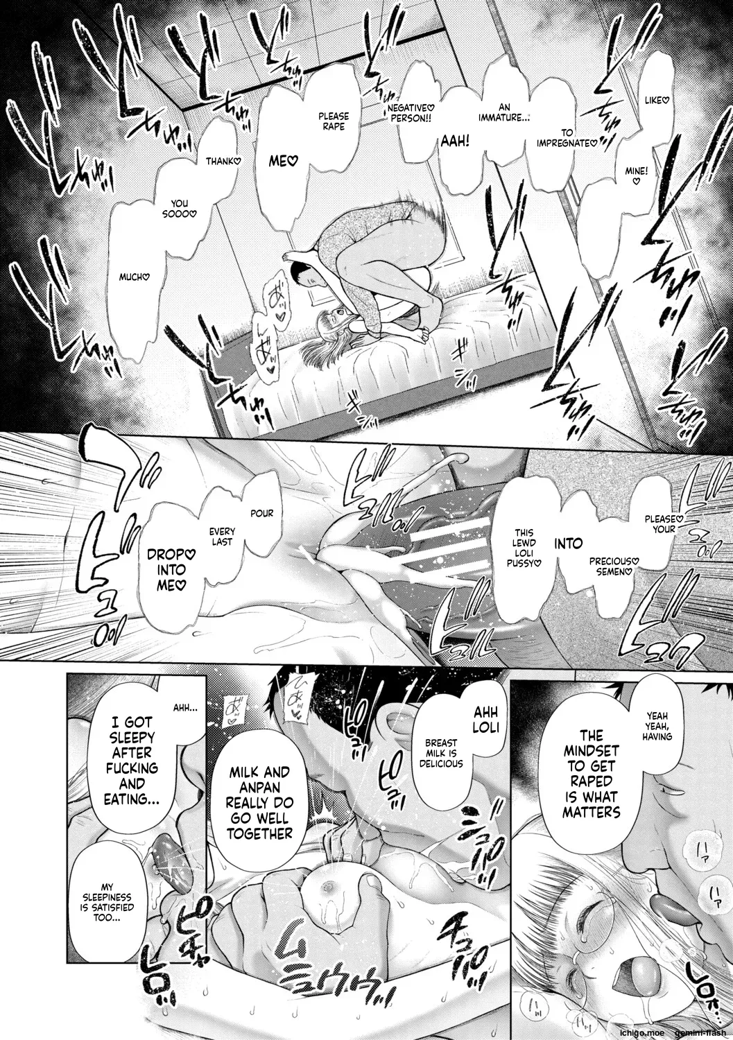 Shoujo shika Ninshin Dekinai Sekai | A WORLD WHERE ONLY YOUNG GIRLS CAN GET PREGNANT – Chapter 1 – page 153