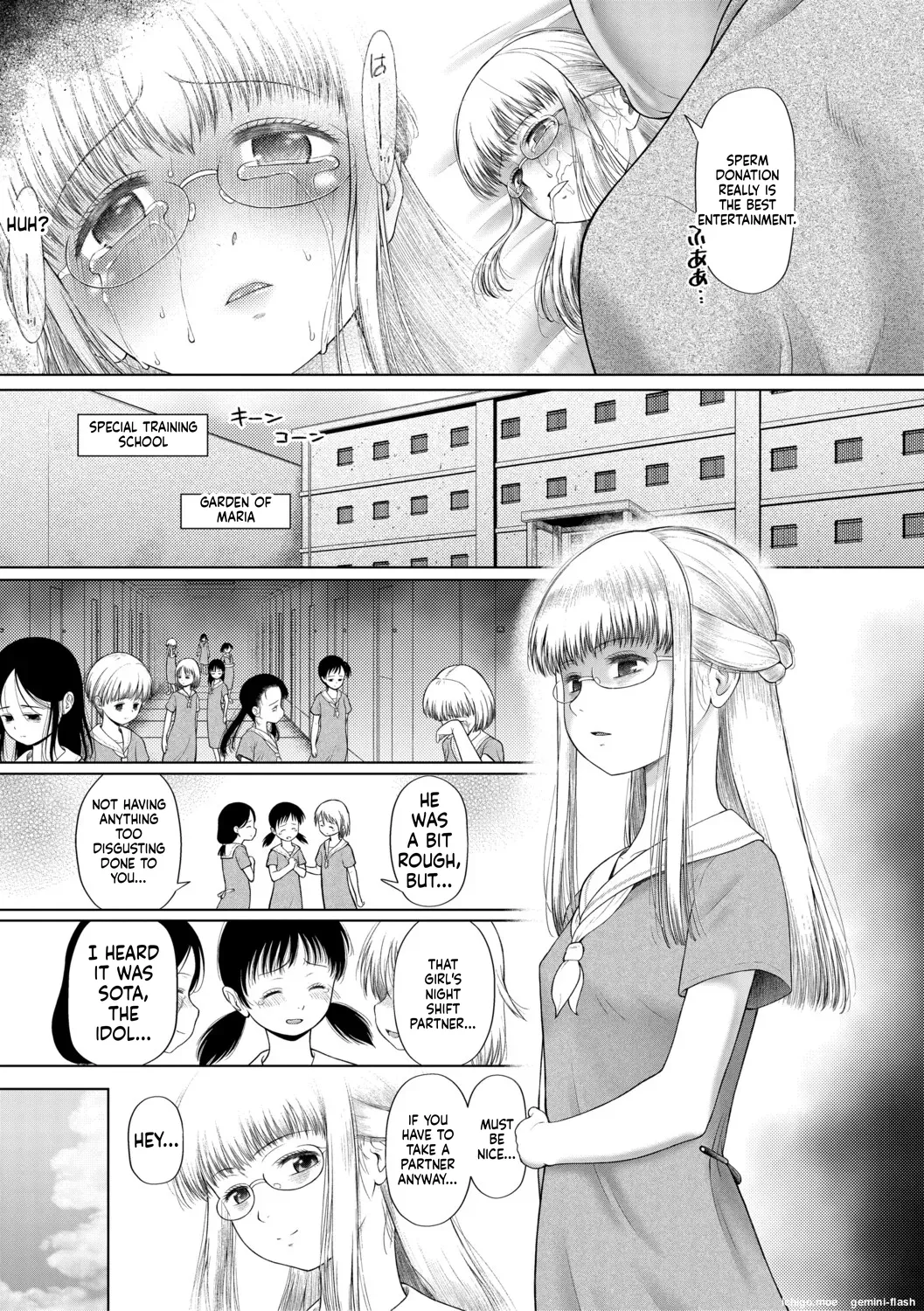 Shoujo shika Ninshin Dekinai Sekai | A WORLD WHERE ONLY YOUNG GIRLS CAN GET PREGNANT – Chapter 1 – page 154