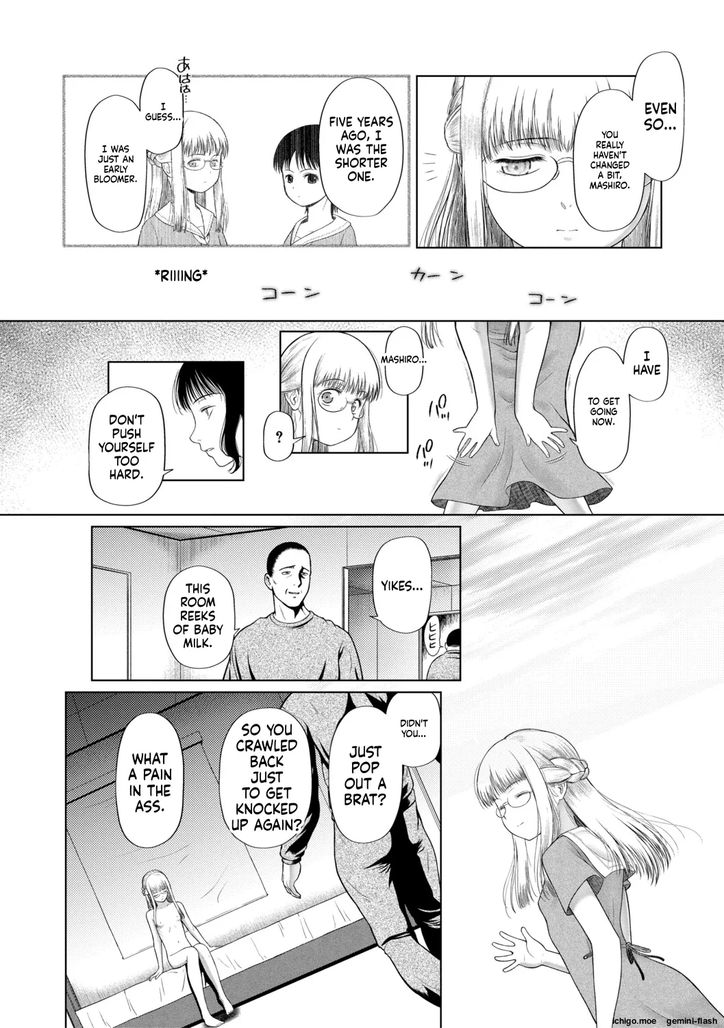 Shoujo shika Ninshin Dekinai Sekai | A WORLD WHERE ONLY YOUNG GIRLS CAN GET PREGNANT – Chapter 1 – page 157