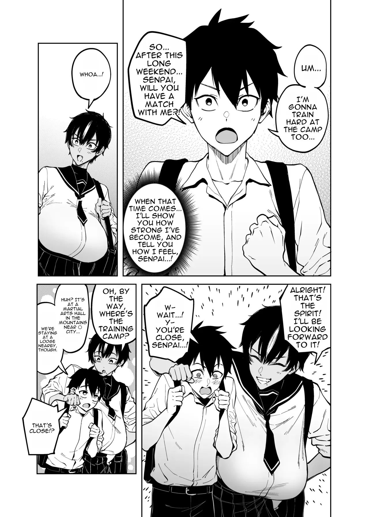 Mahiru-senpai no Hatsukoi | Mafuyu-senpai’s First — preview page 7