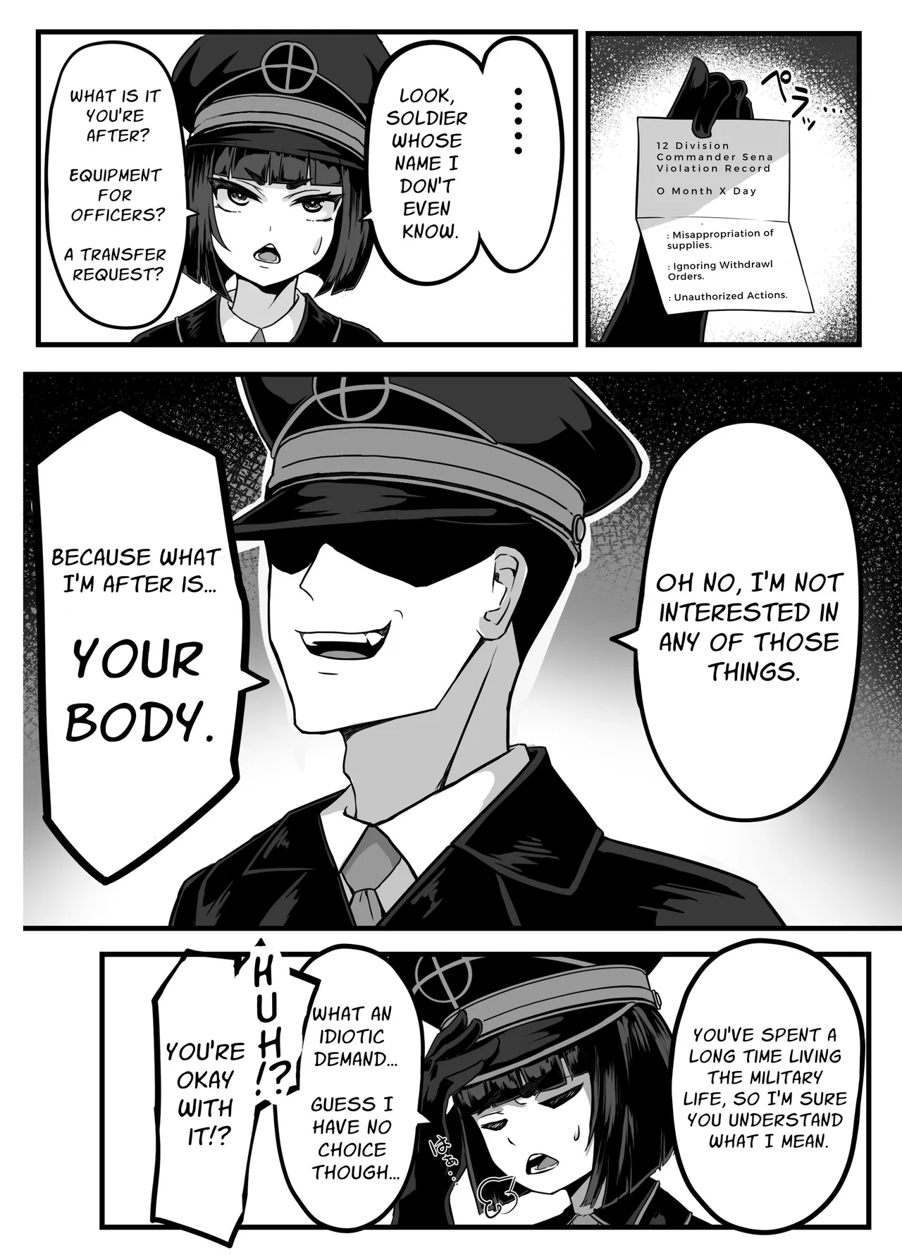 Toshishita no Joukan no Yowami ni Tsukekonde Kairaku Ochi Saseru Hon | Taking Advantage of a Superior Officer’s Weakness to Pleasure Corrupt Her — preview page 6