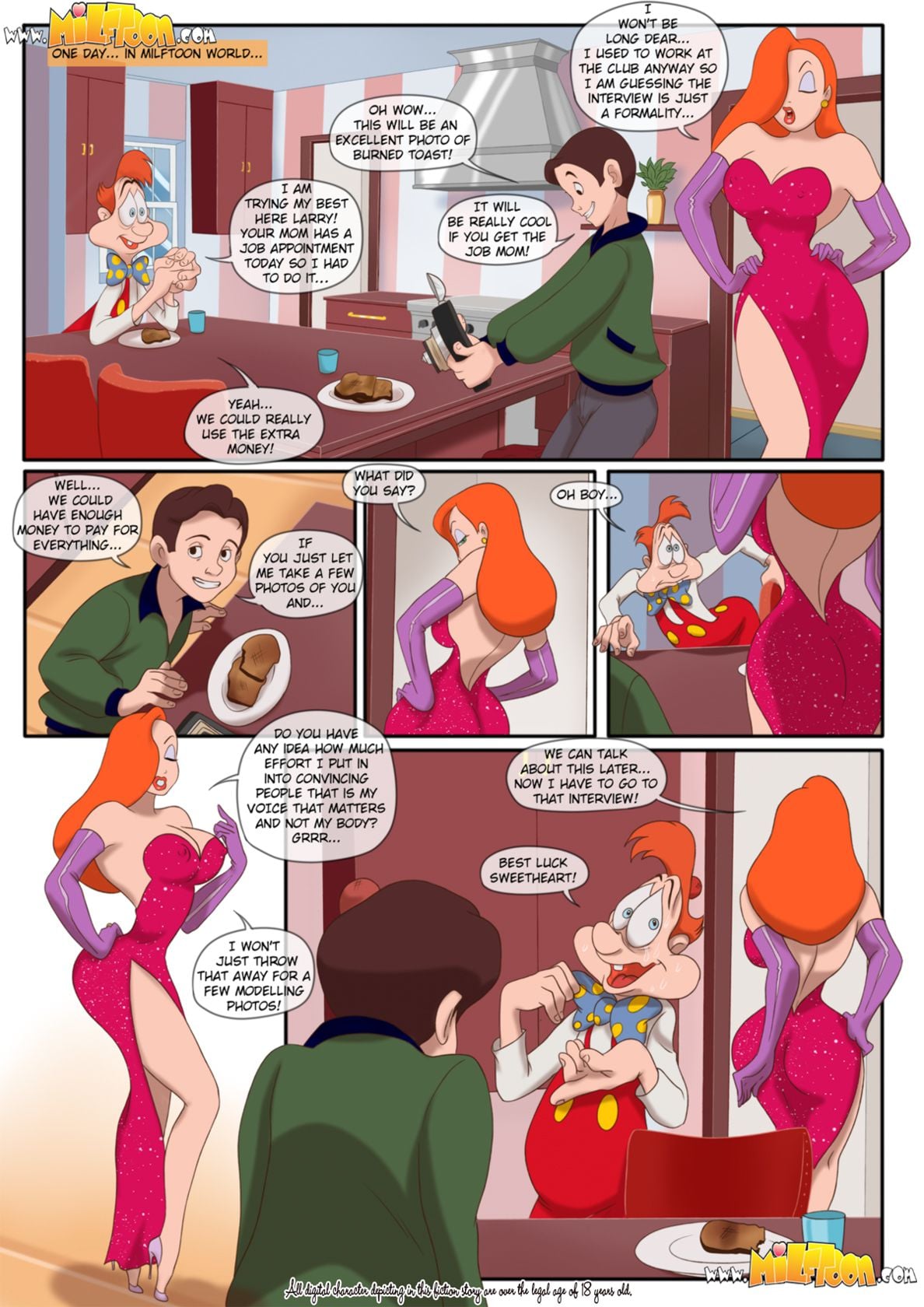 Jessica Rabtits (Who Framed Roger Rabbit) 1 — preview page 1