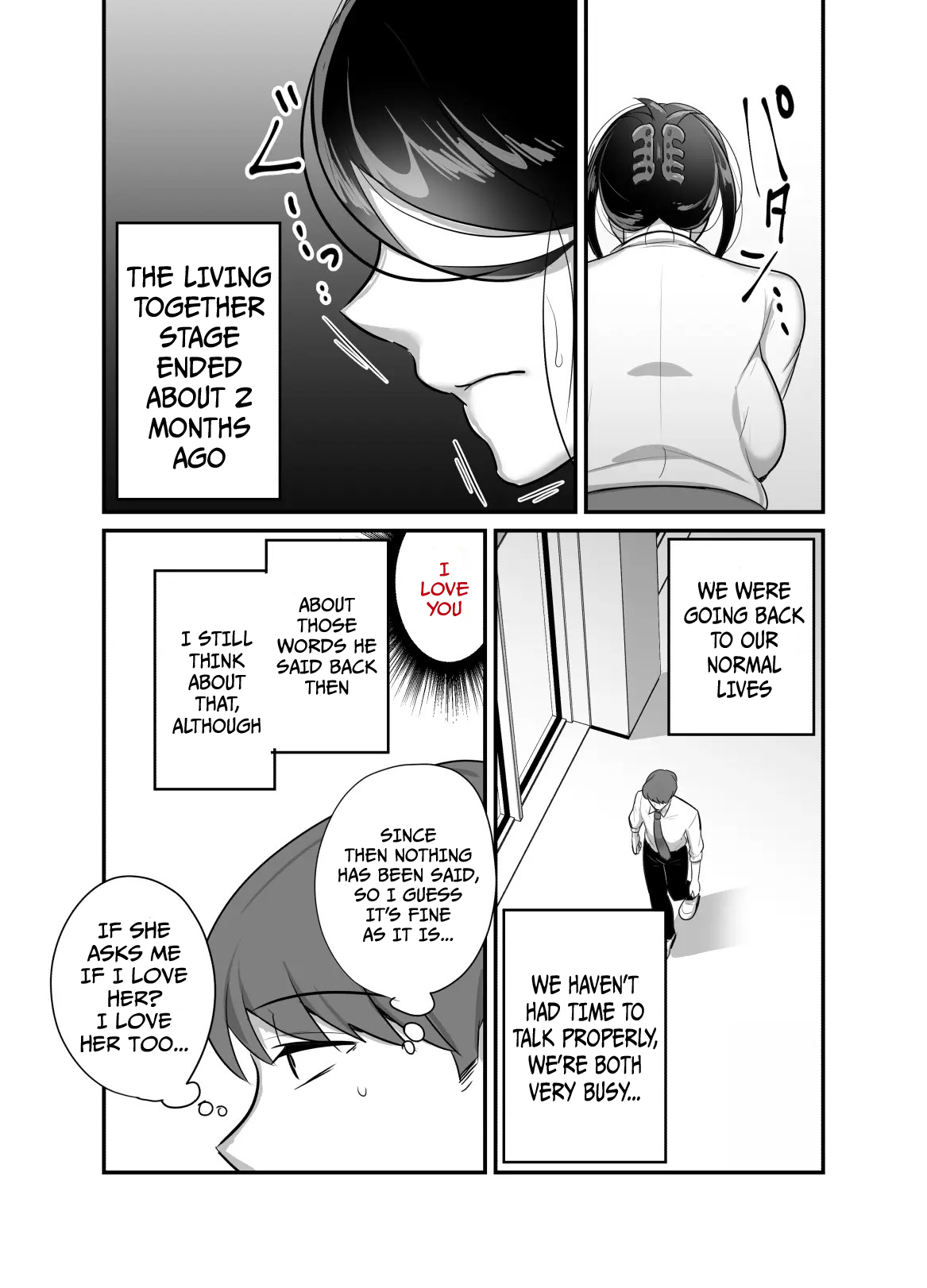Masaka Ano Oni Joushi ga Ore no SeFri ni Naru nante… 4 ~ Oni Joushi to Kokoro to Karada Kasaneru Jun’ai Kekkon Shoya | I never thought that diabolical boss would become my sex friend 4 — preview page 11