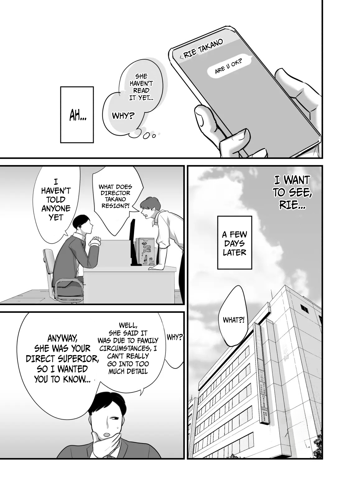 Masaka Ano Oni Joushi ga Ore no SeFri ni Naru nante… 4 ~ Oni Joushi to Kokoro to Karada Kasaneru Jun’ai Kekkon Shoya | I never thought that diabolical boss would become my sex friend 4 – Chapter 1 – page 29