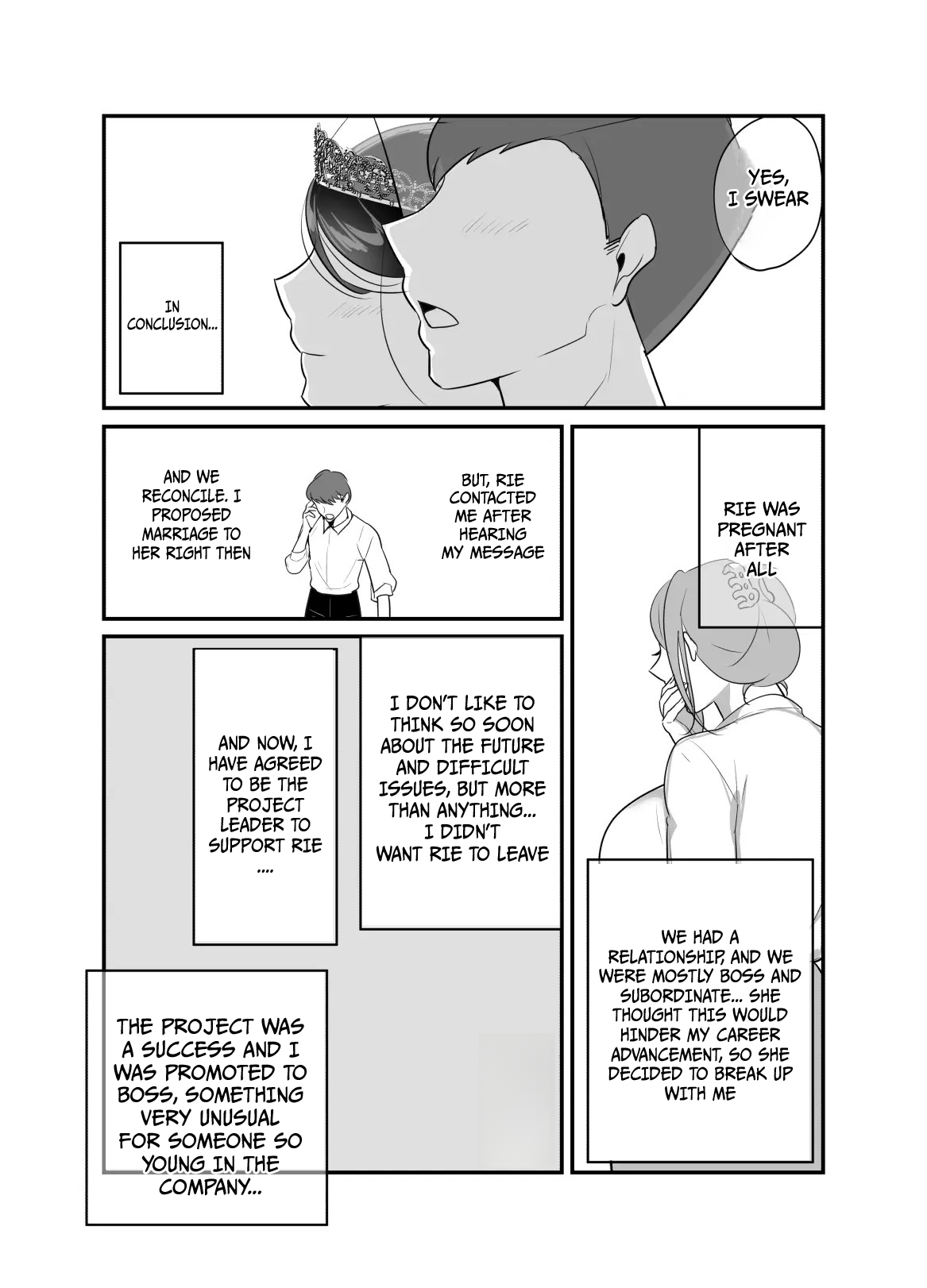 Masaka Ano Oni Joushi ga Ore no SeFri ni Naru nante… 4 ~ Oni Joushi to Kokoro to Karada Kasaneru Jun’ai Kekkon Shoya | I never thought that diabolical boss would become my sex friend 4 – Chapter 1 – page 39