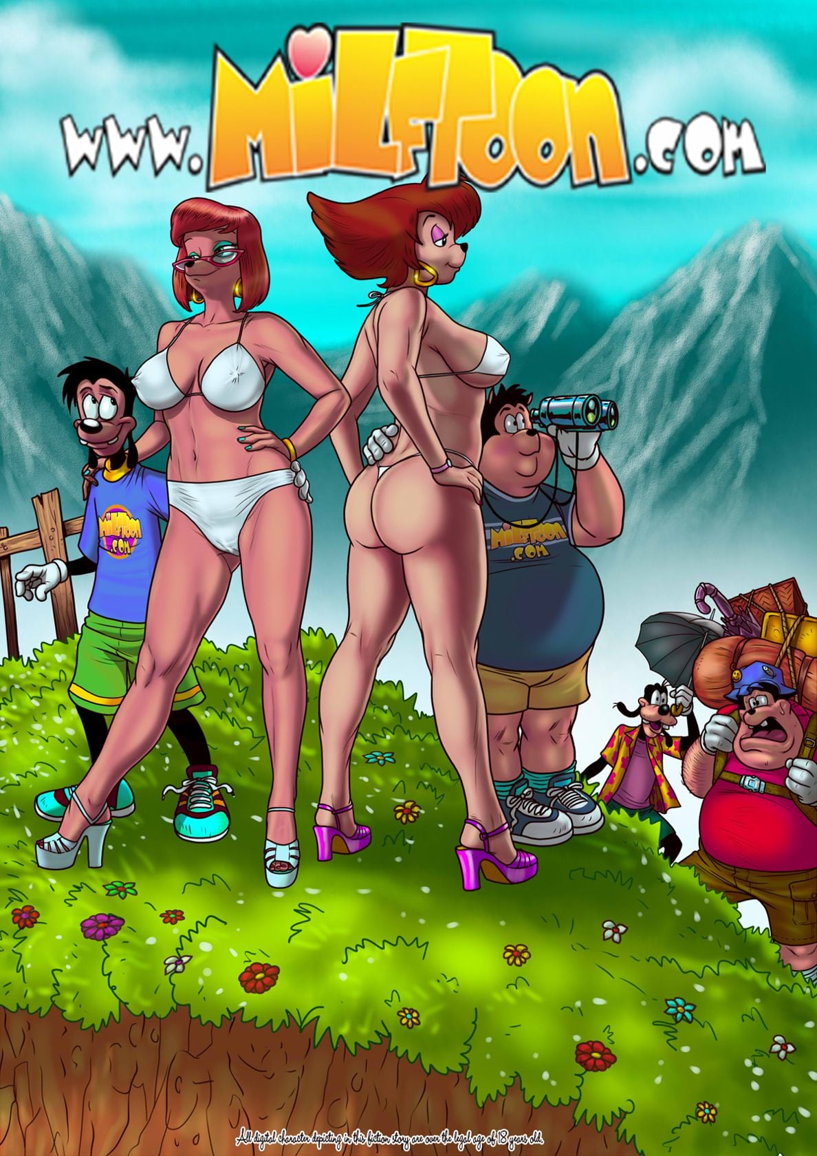 Goofy Vacation (Goof Troop) — preview page 3