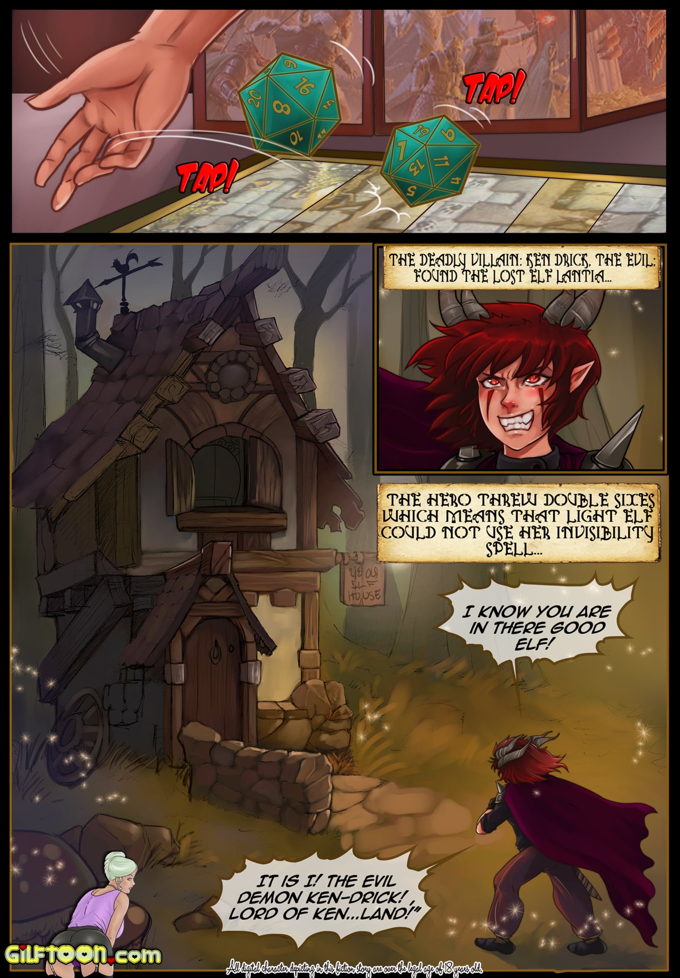 Dungeon And Fuckers — preview page 1