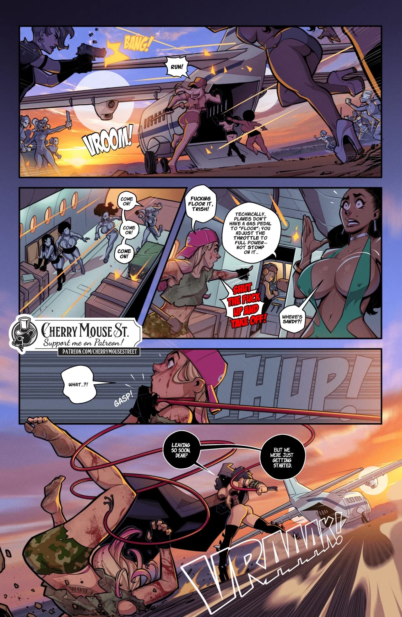 Chloe & Amber – Everybody Loves Penny! 06 – The Mexican Job – Chapter 1 – page 37
