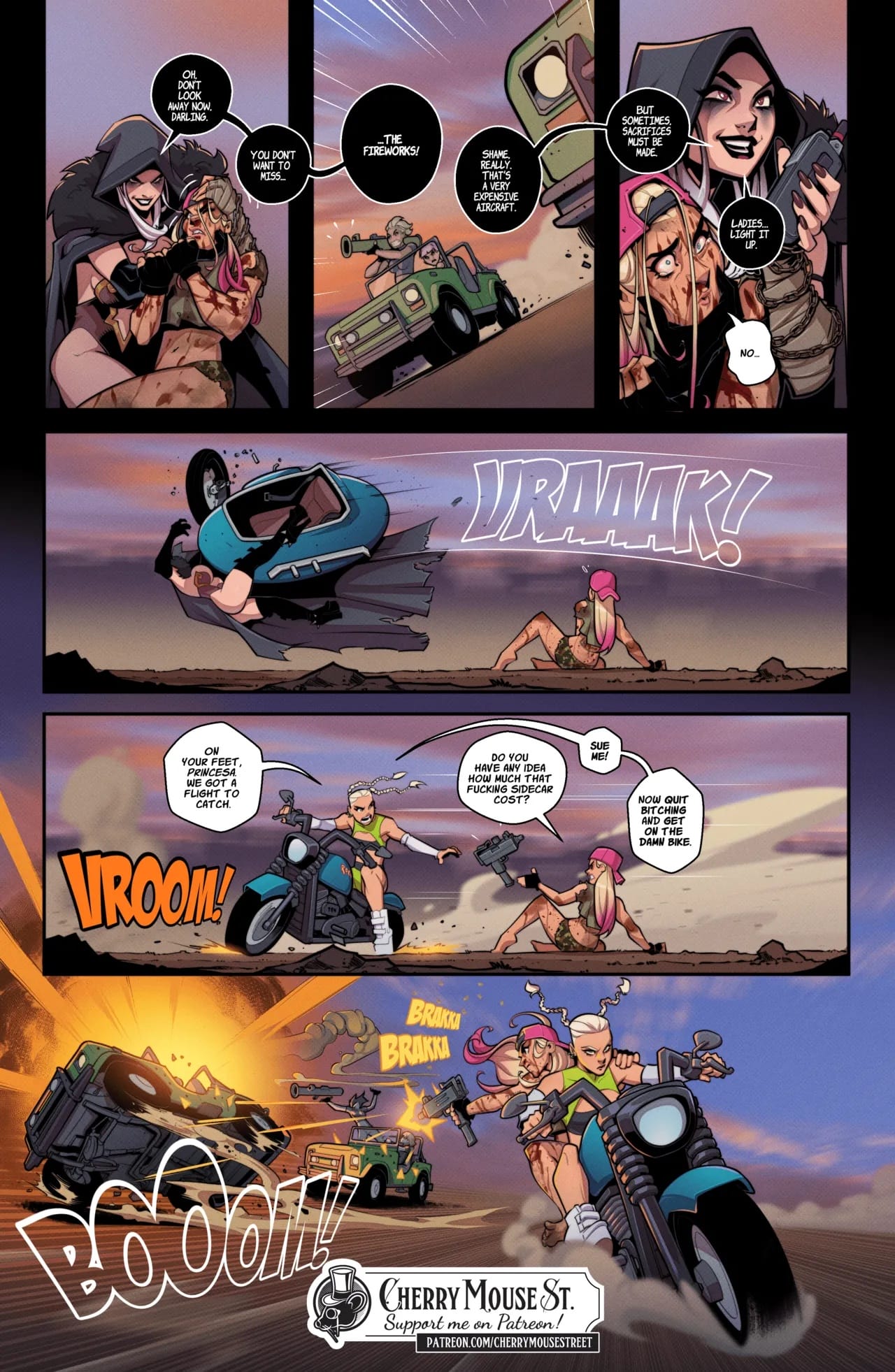 Chloe & Amber – Everybody Loves Penny! 06 – The Mexican Job – Chapter 1 – page 38