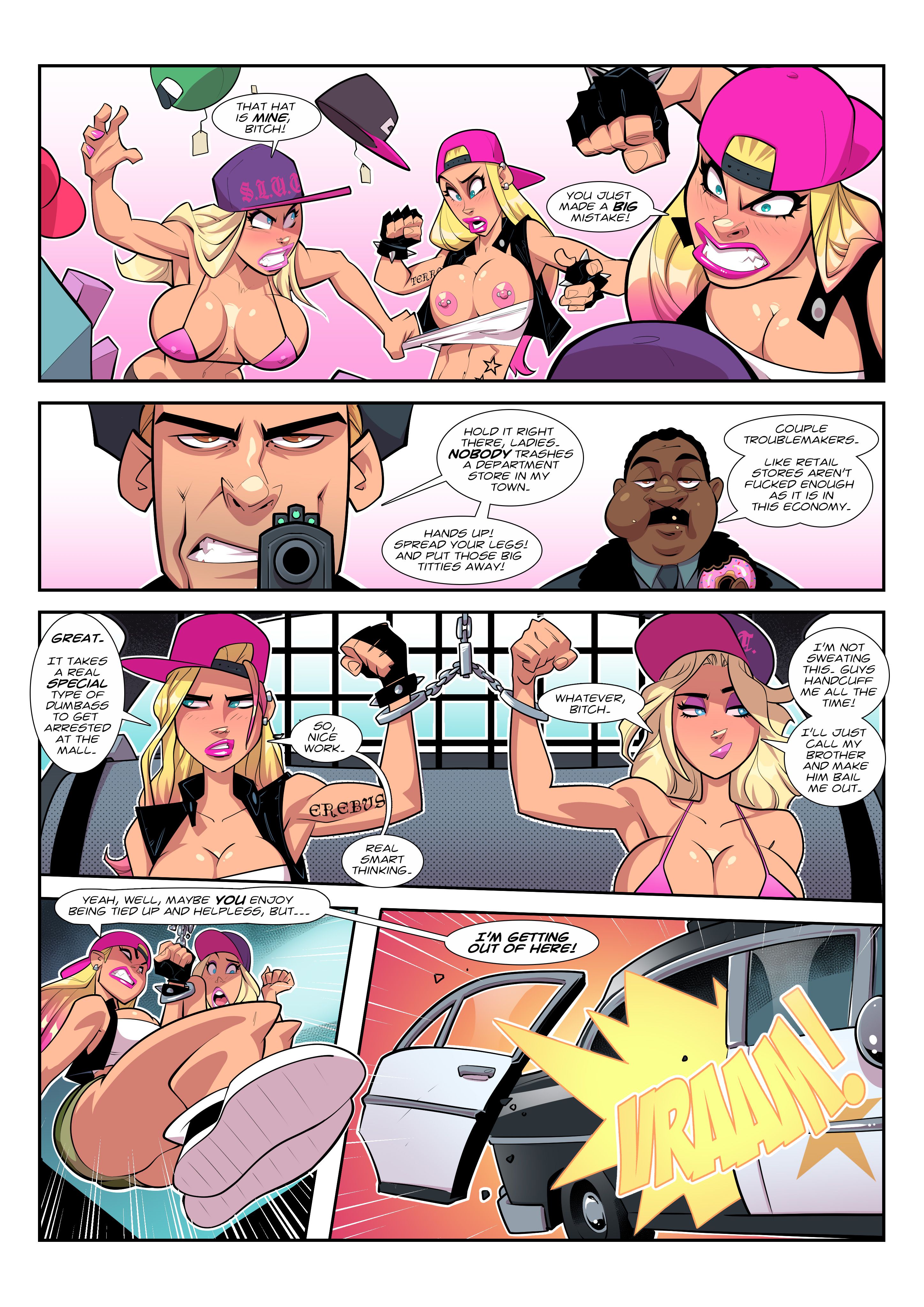 Jen And Amber Don’t Get Along — preview page 2