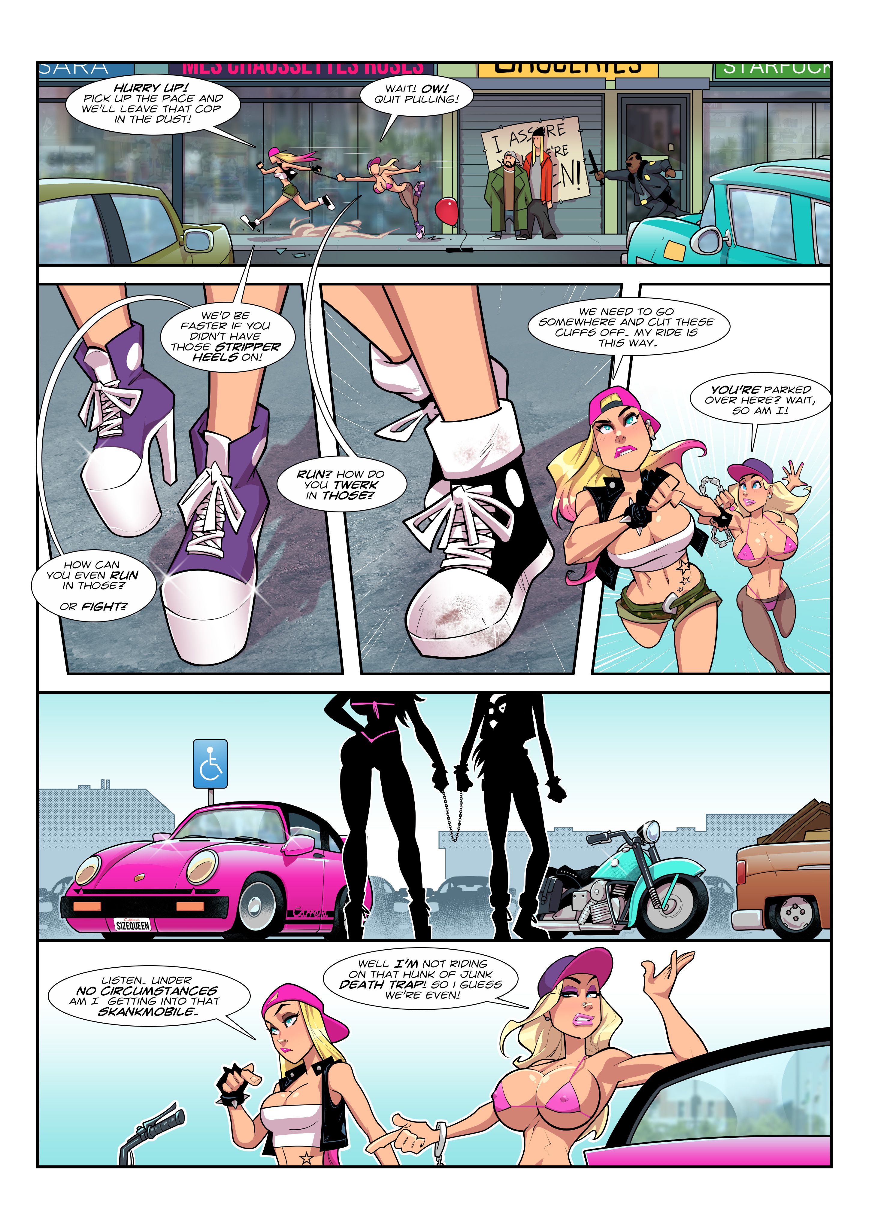 Jen And Amber Don’t Get Along — preview page 3