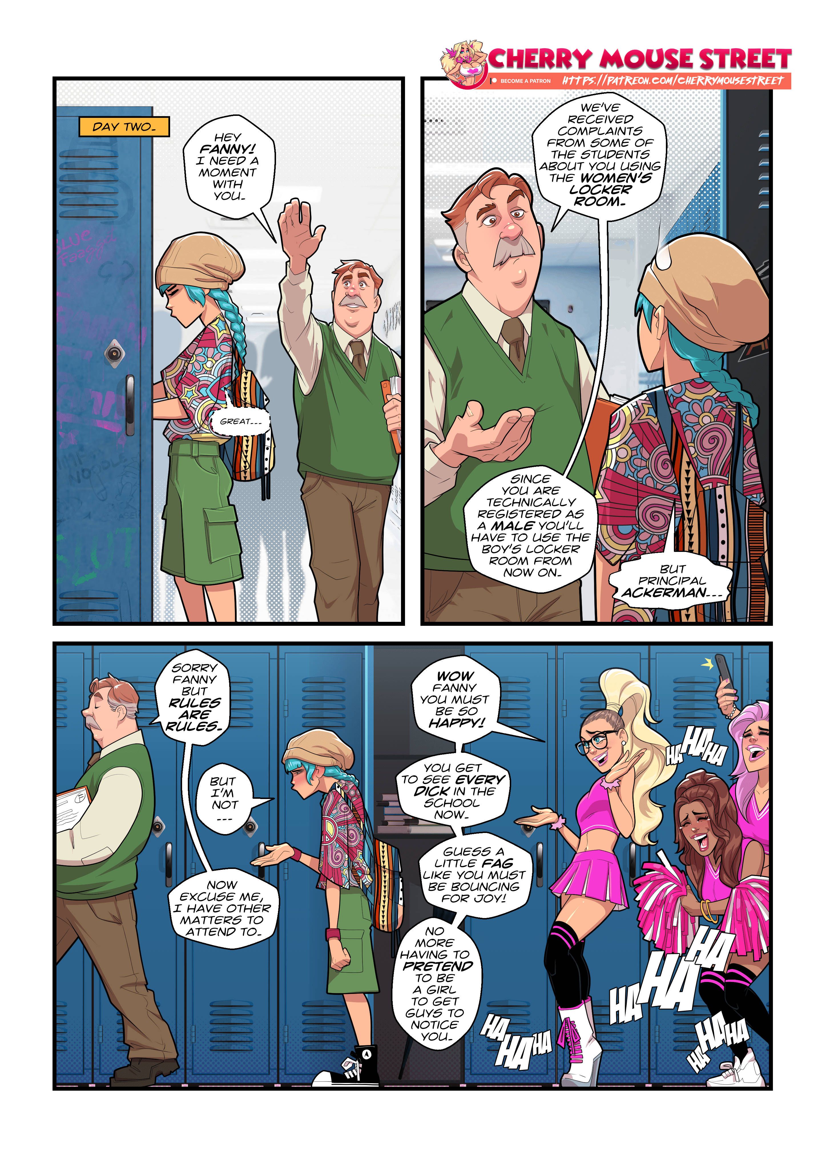 Fanny 1 – Bad Cheerleader — preview page 3