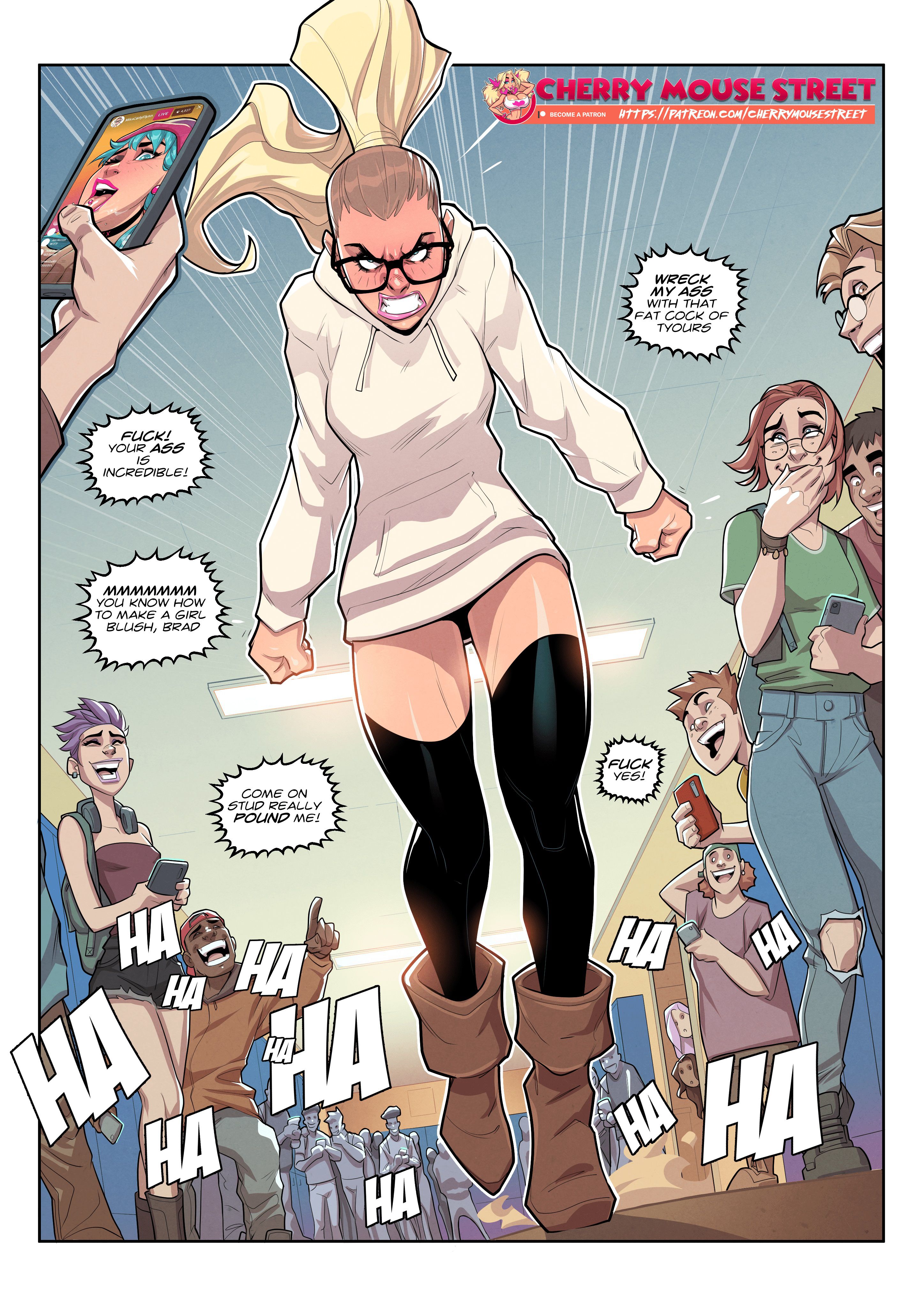 Fanny 1 – Bad Cheerleader — preview page 10