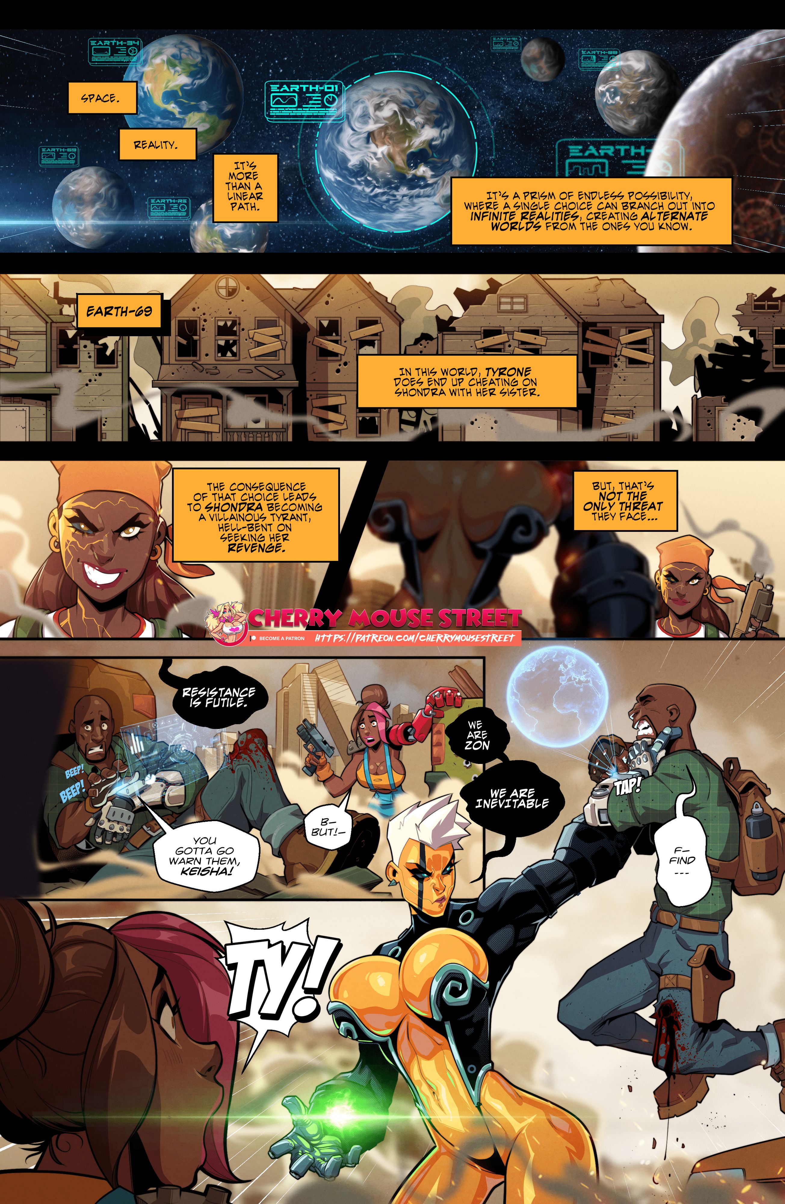 Meet The Other Neighbors 2 – Meet The Neighbors What If — preview page 4