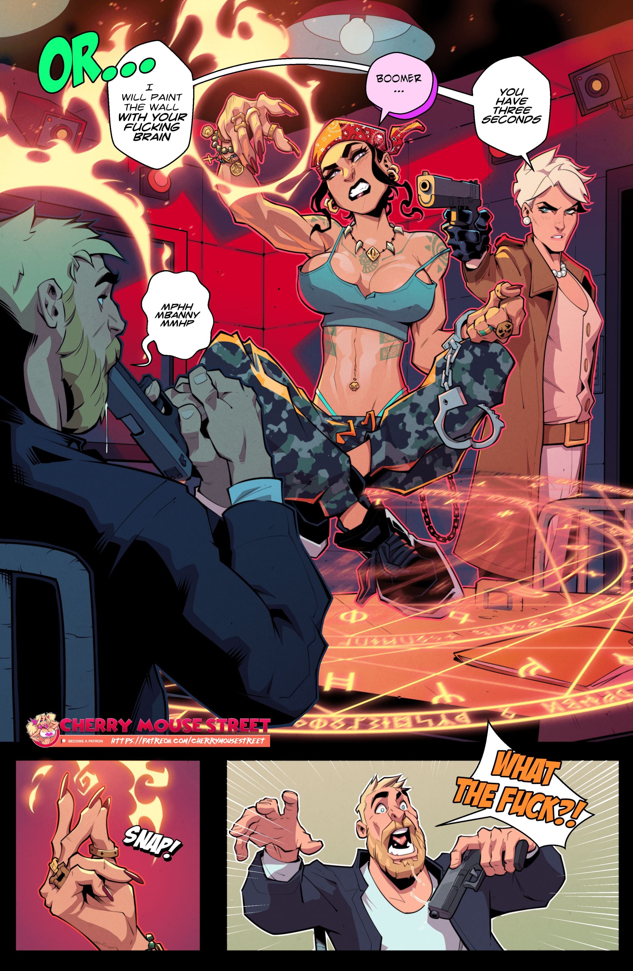 The Voice of Vengence Is Right — preview page 8