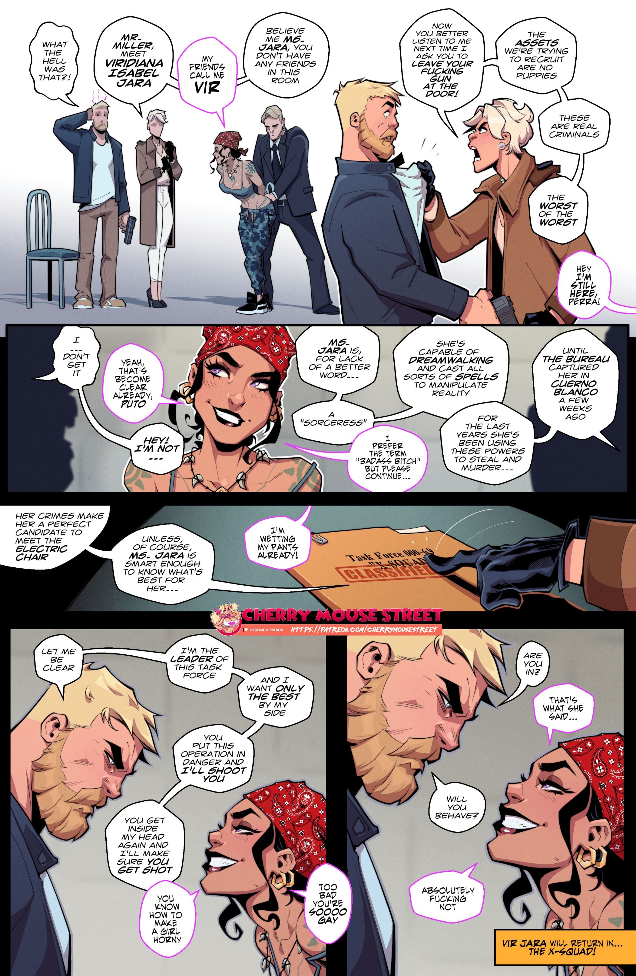 The Voice of Vengence Is Right — preview page 9