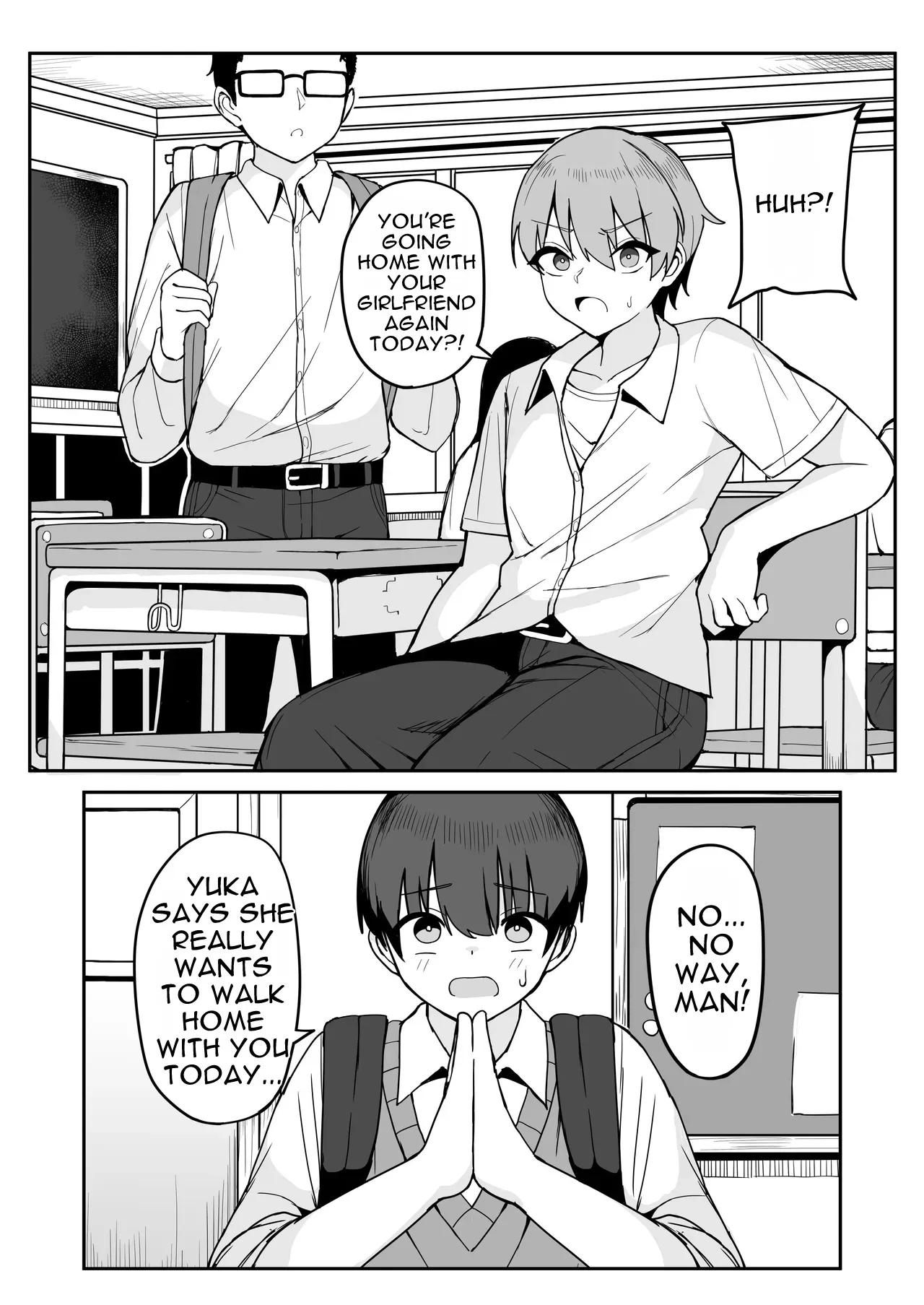 Bakunyuu InCha Doukyuusei ni Kokuhaku sareta node Tsukiattara Tondemonai Seiyoku Obake de Koukaishita Hanashi — preview page 3