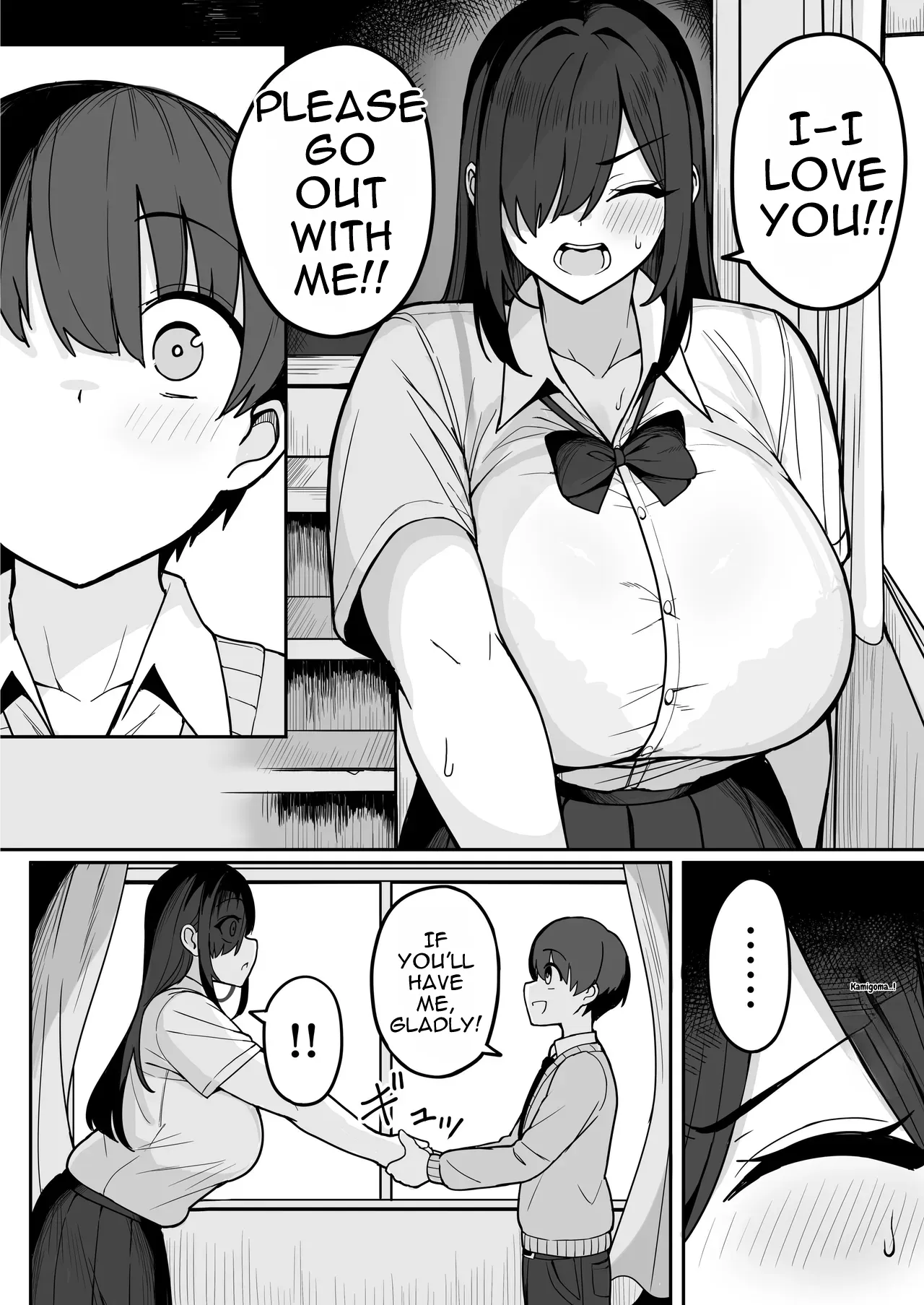 Bakunyuu InCha Doukyuusei ni Kokuhaku sareta node Tsukiattara Tondemonai Seiyoku Obake de Koukaishita Hanashi — preview page 13