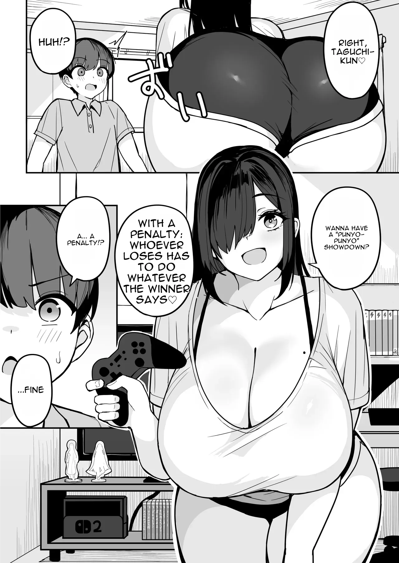 Bakunyuu InCha Doukyuusei ni Kokuhaku sareta node Tsukiattara Tondemonai Seiyoku Obake de Koukaishita Hanashi – Chapter 1 – page 23