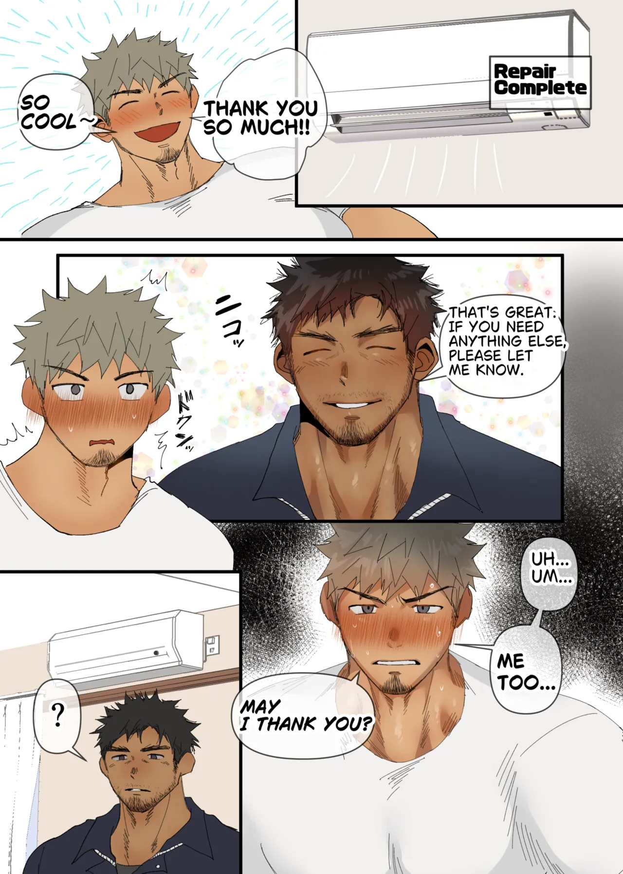 DD Gets Turned On by the Guy Who Came to Fix the Air Conditioner — preview page 5