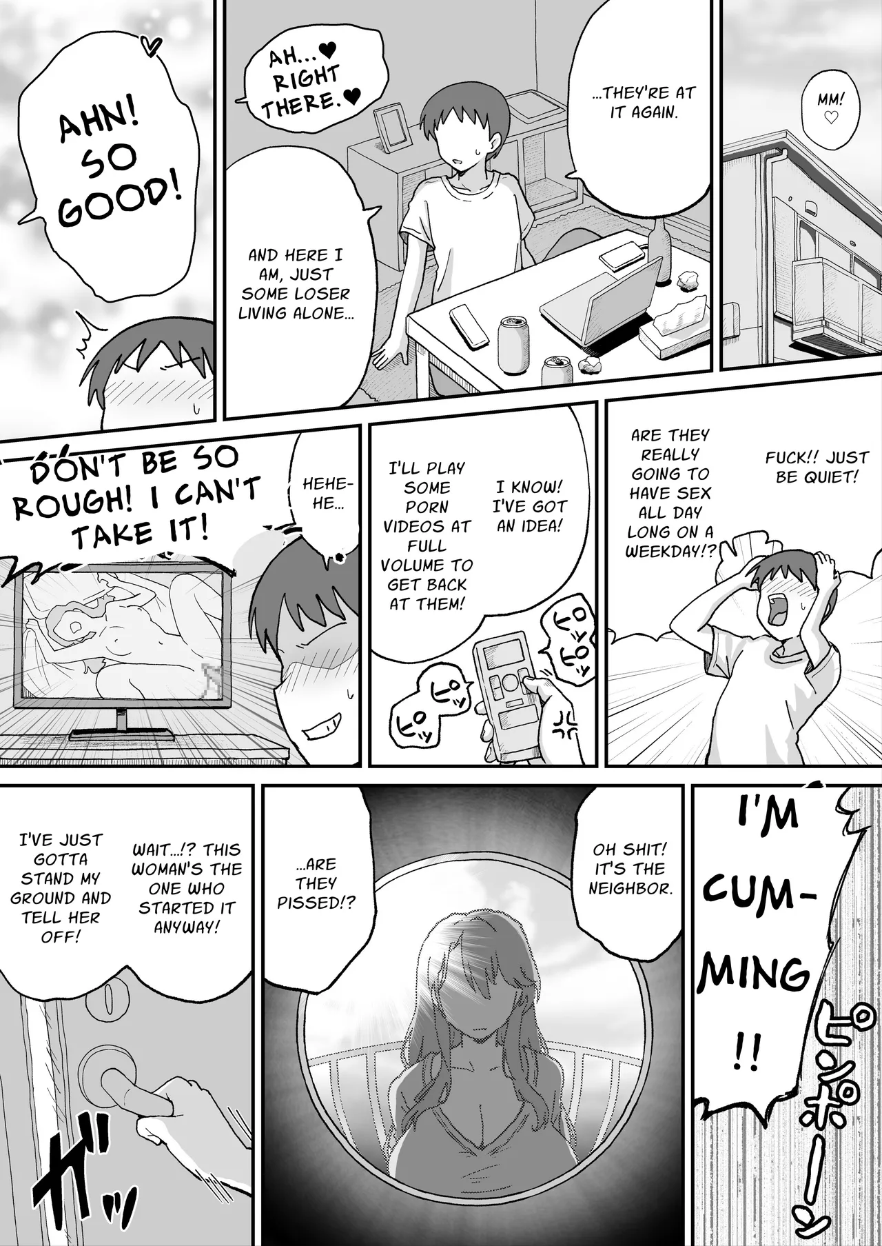 Onabare Shita Gal Mama wa Yokkyuu Fuman de Hatsujouchuu | Caught Masturbating, the Frustrated Gal Wife In Heat — preview page 3
