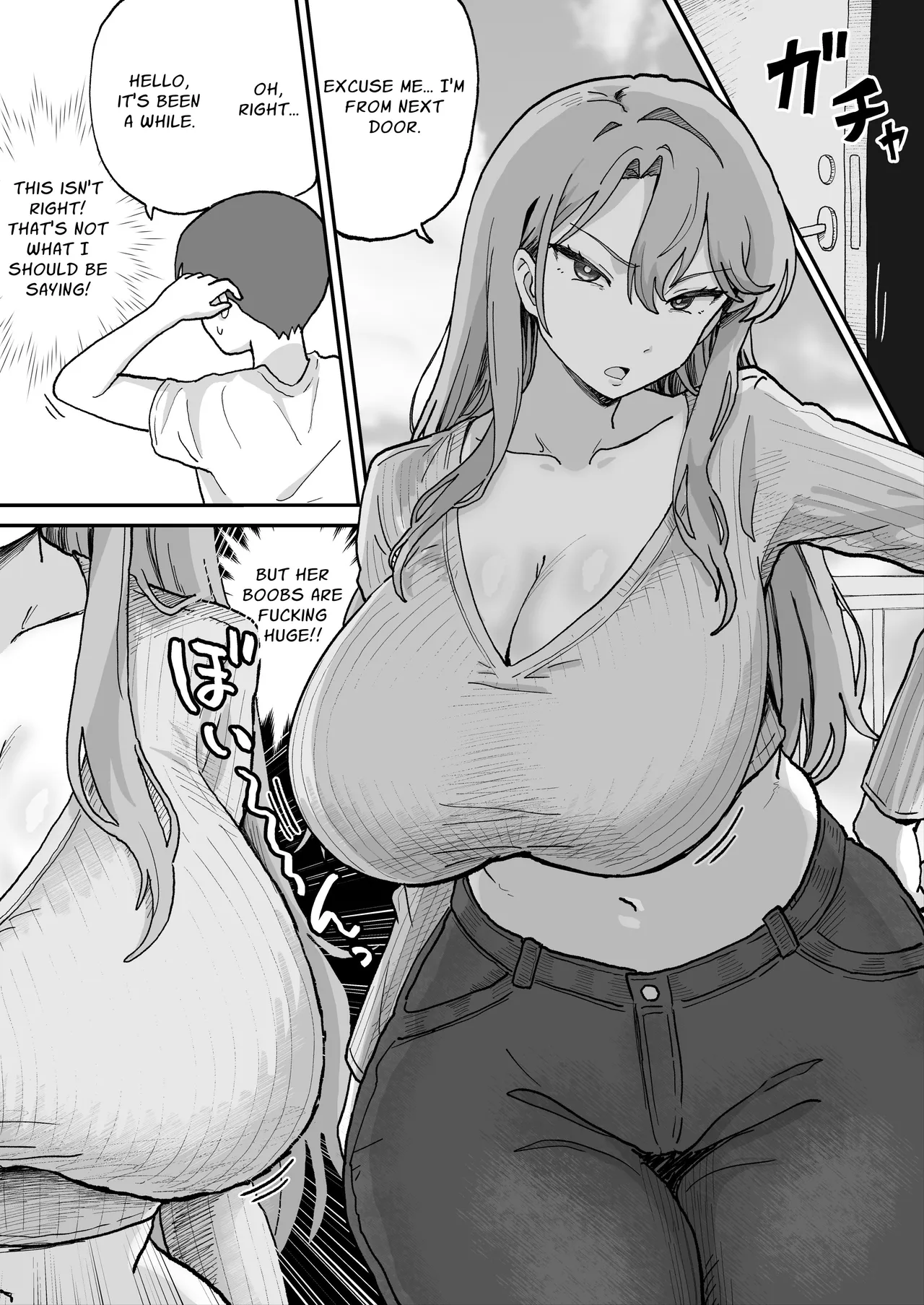 Onabare Shita Gal Mama wa Yokkyuu Fuman de Hatsujouchuu | Caught Masturbating, the Frustrated Gal Wife In Heat — preview page 4